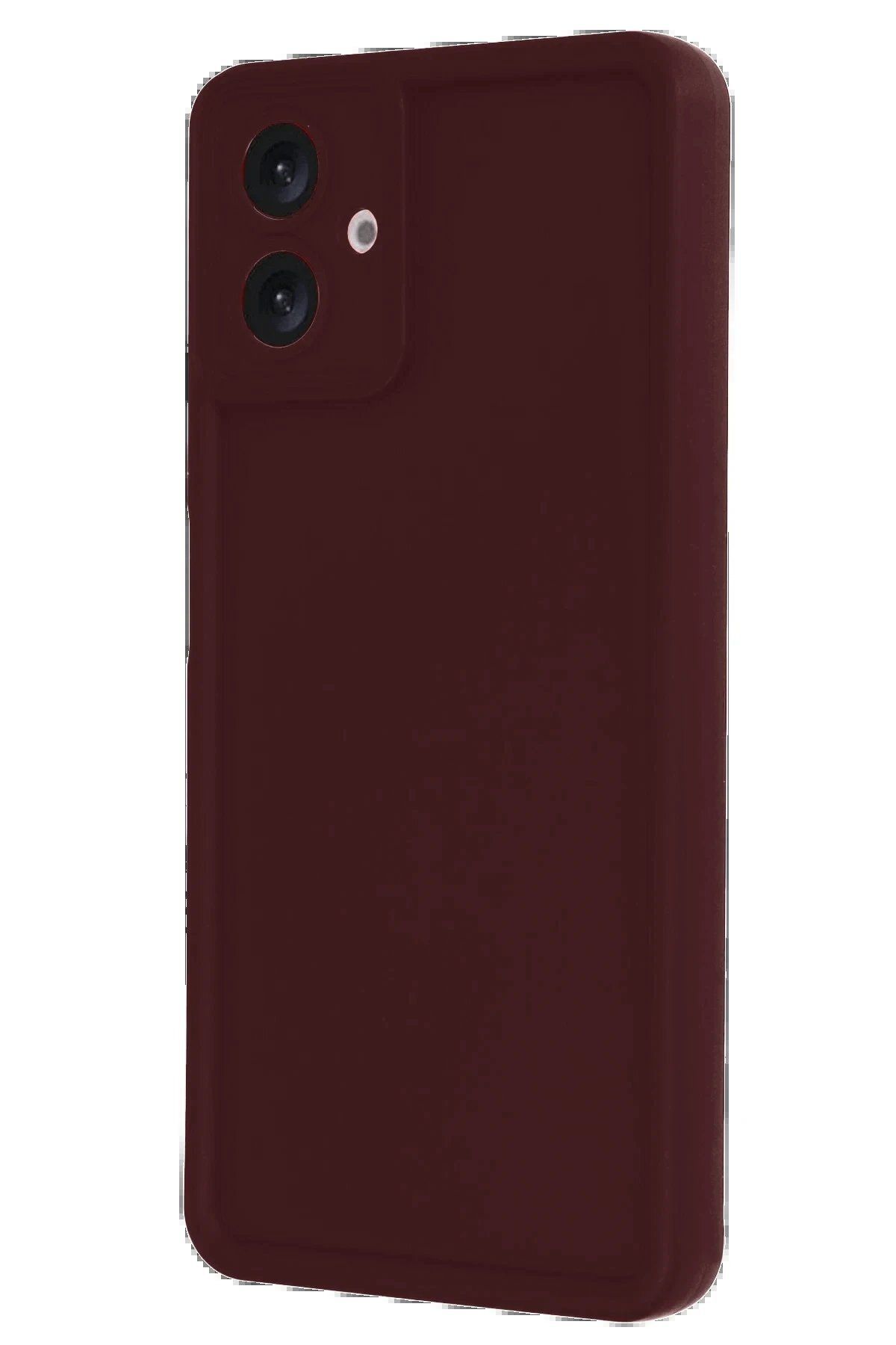 CepteToptan Newface Samsung Galaxy A06 Kılıf Viera Silikon - Bordo