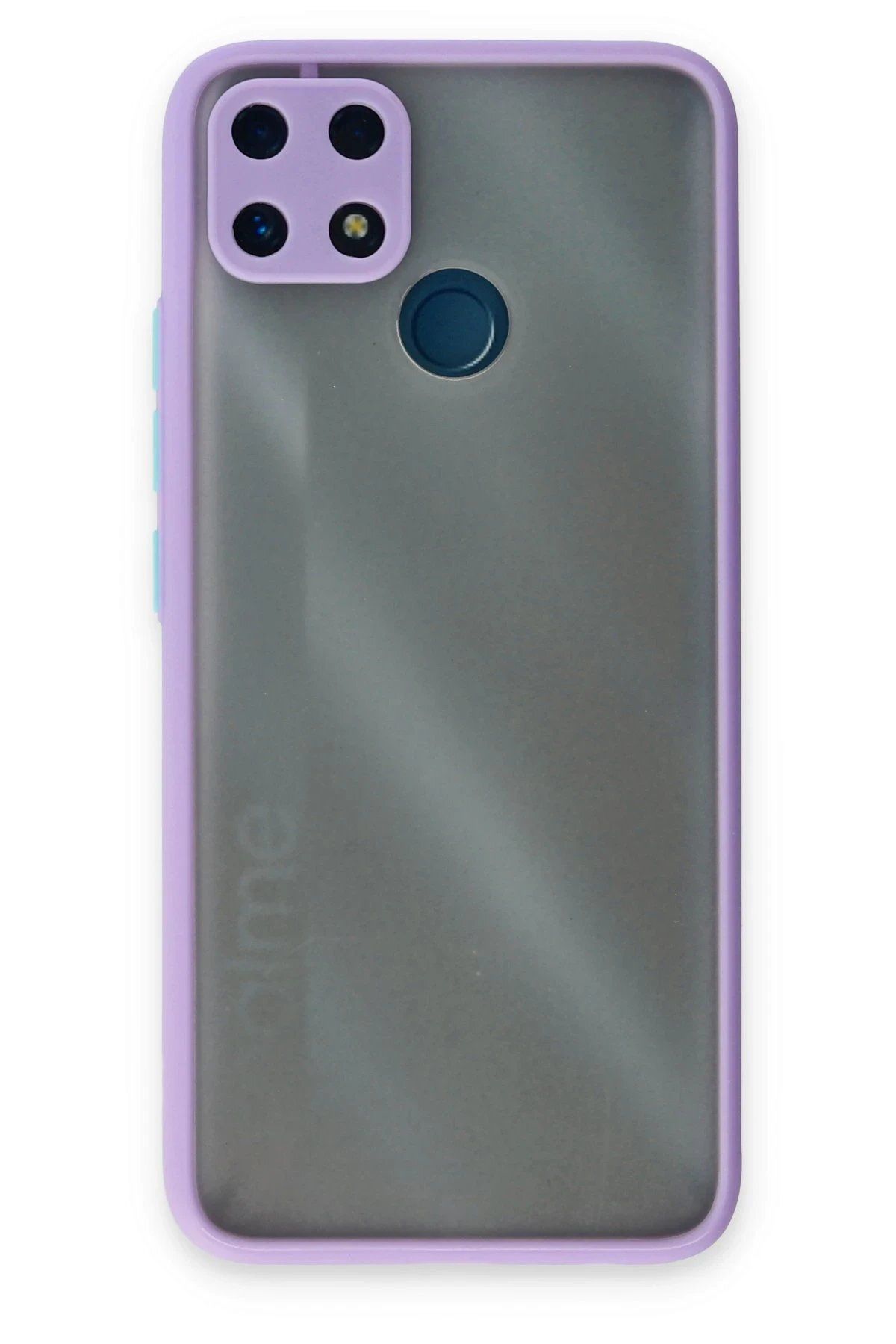 CepteToptan Newface Realme C25 Kılıf Montreal Silikon Kapak - Mor