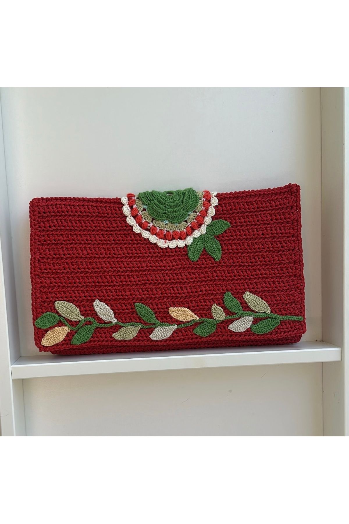 Morsanat Motif İşlemeli Özel Tasarım Çanta