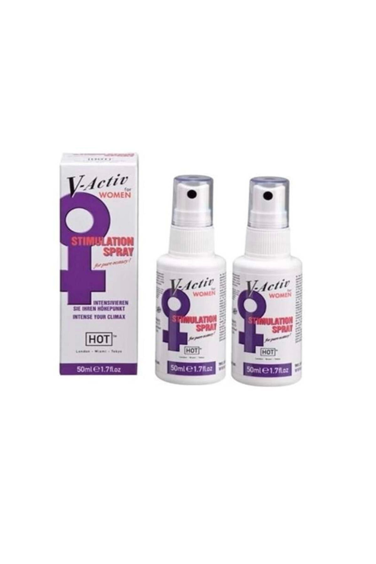 DENİZBİLİŞİM V-Activ Women Kadınlara Özel Lıbido Arttıricı 50 Ml X 2 Adet