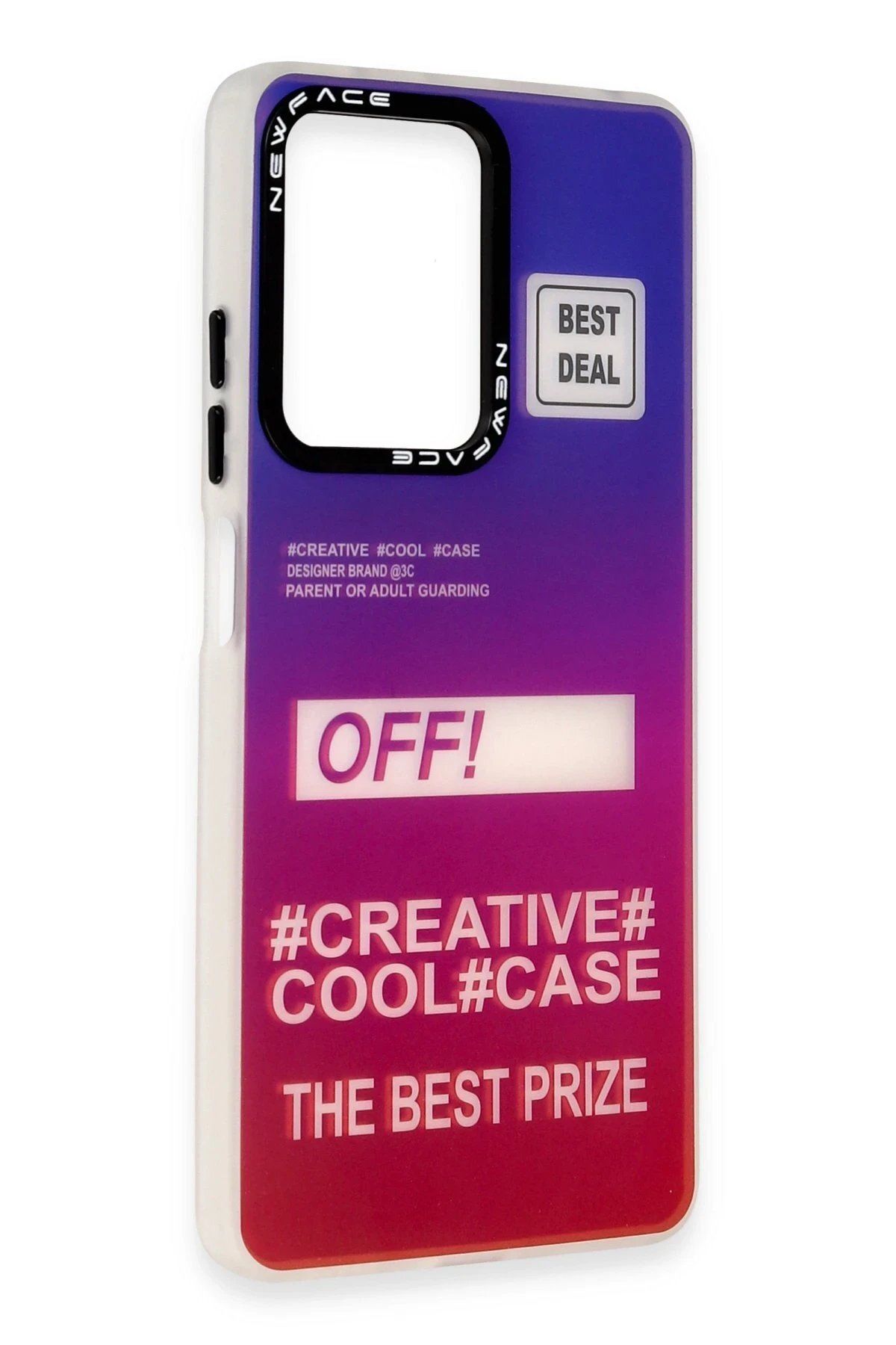 CepteToptan Newface Xiaomi Redmi Note 12 4G Kılıf Estoril Desenli Kapak - Estoril - 9