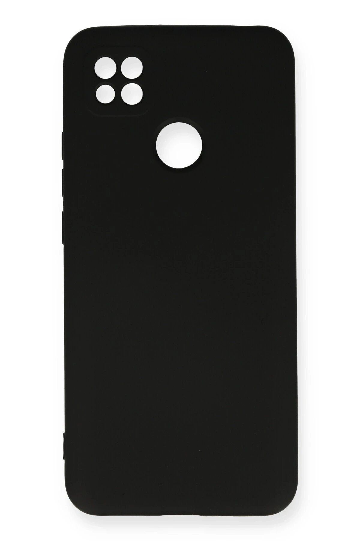 CepteToptan Newface Xiaomi Redmi 9C Kılıf Nano içi Kadife Silikon - Siyah