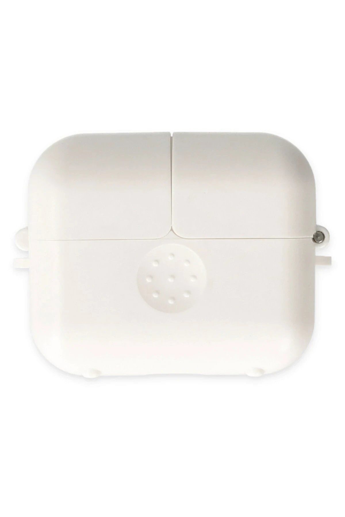 CepteToptan Newface Airpods 3 (3.nesil) Basmalı Kılıf - Beyaz