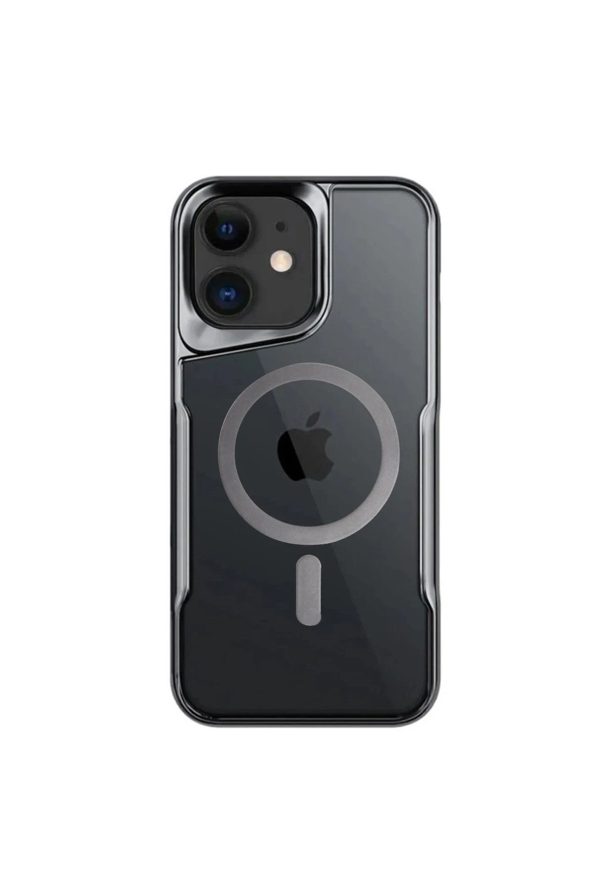 Balesso Newface Iphone 11 Kılıf Boyi Magsafe Silikon Kapak - Titan Gri