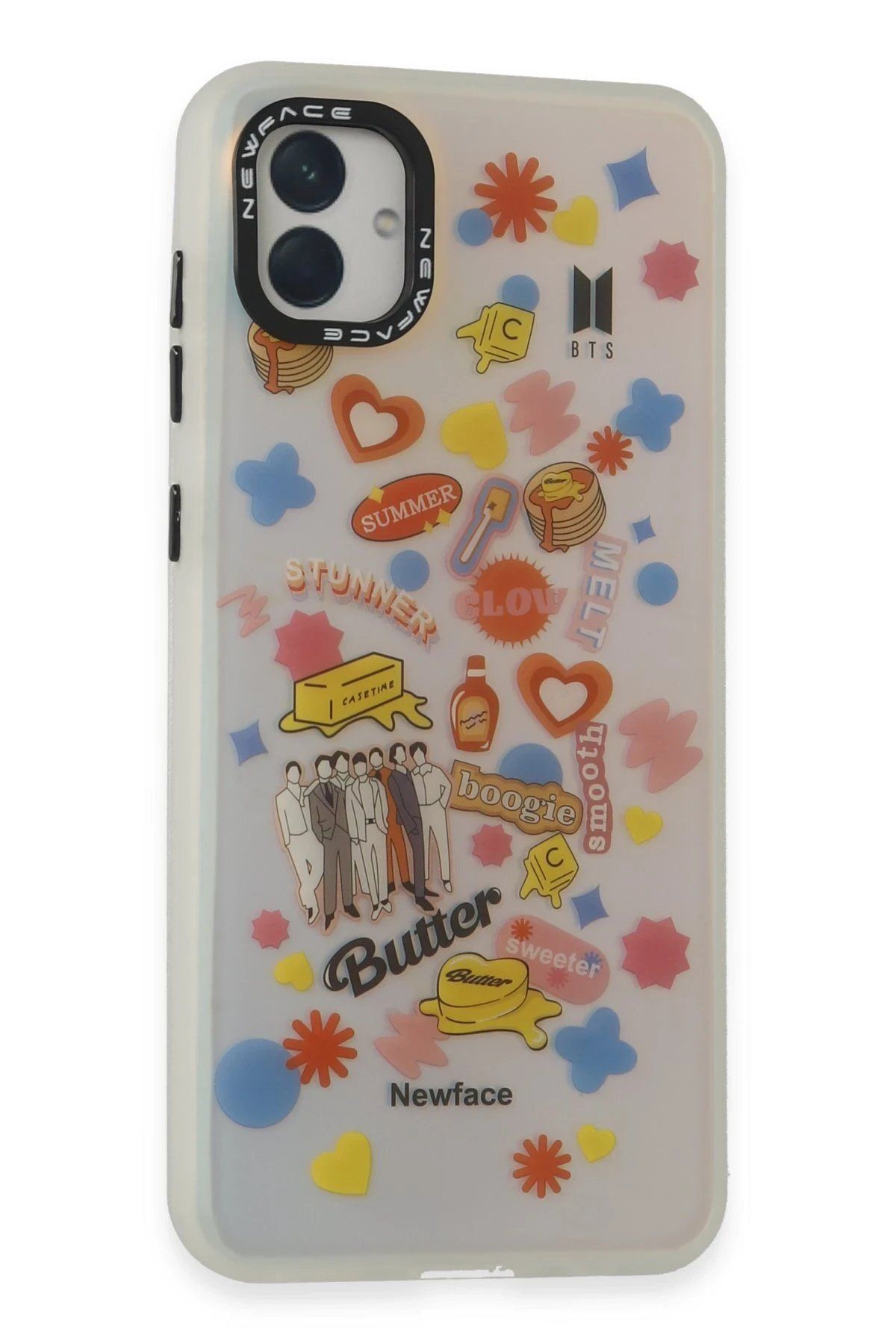 CepteToptan Newface Samsung Galaxy A04 Kılıf Estoril Desenli Kapak - Estoril - 16