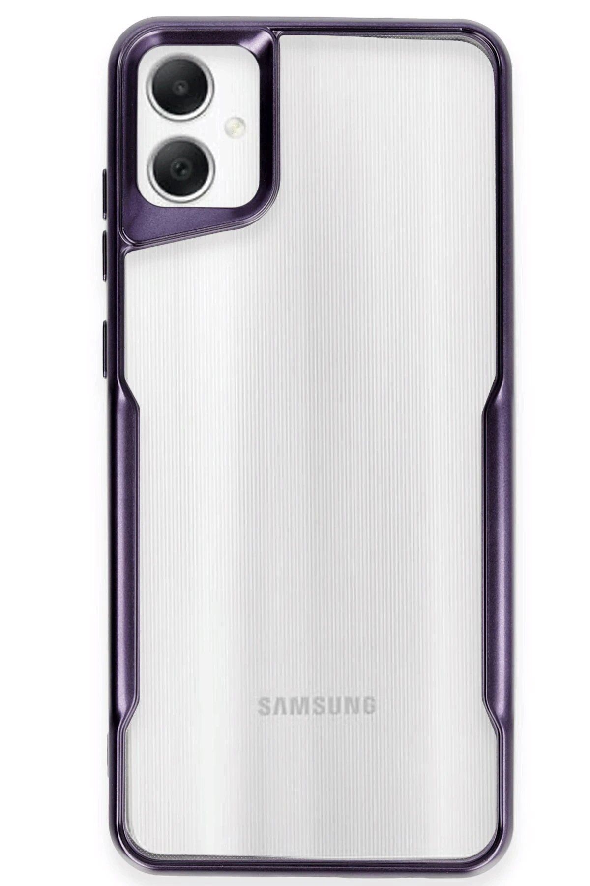 CepteToptan Newface Samsung Galaxy A05 Kılıf Boyi Silikon Kapak - Derin Mor