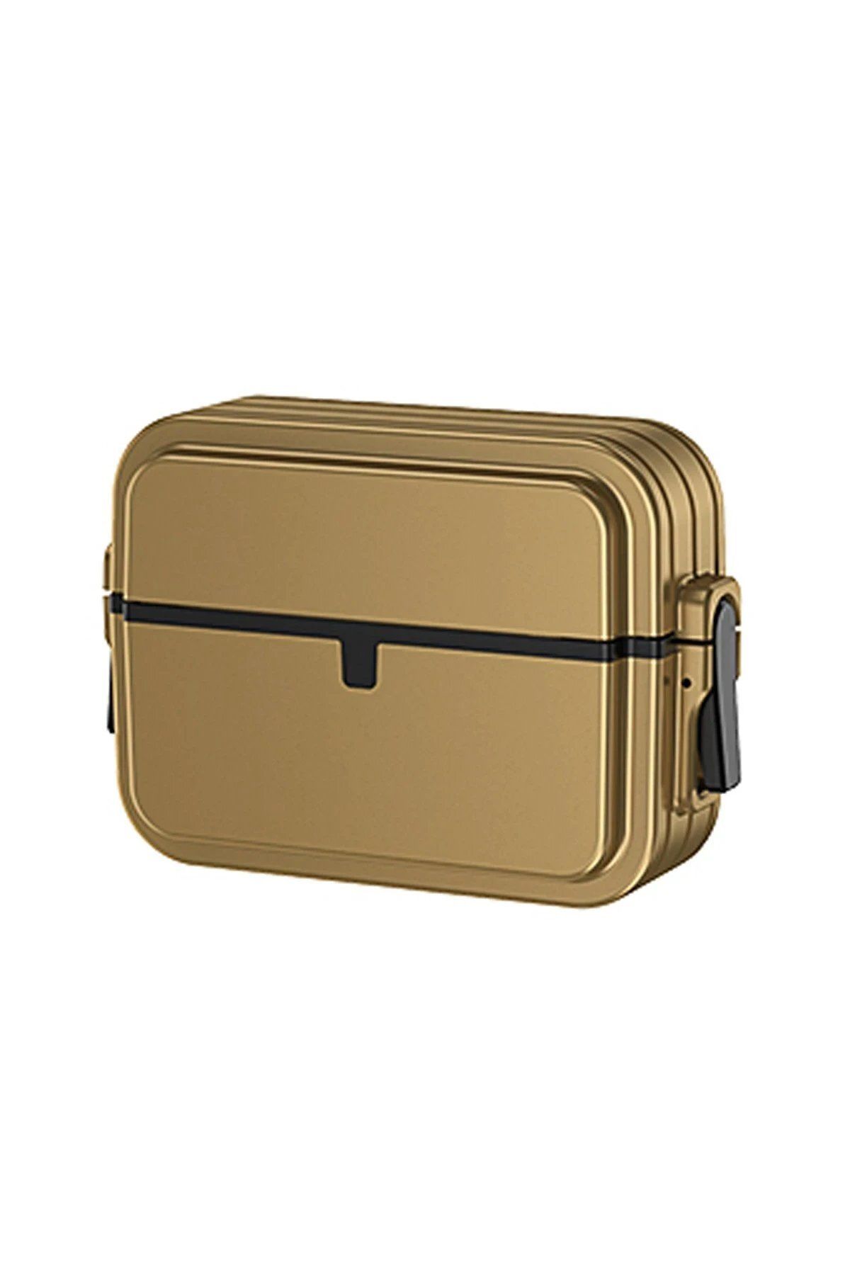 CepteToptan Newface Airpods Pro 2 (2.nesil) 404 Kilitli Kılıf - Gold