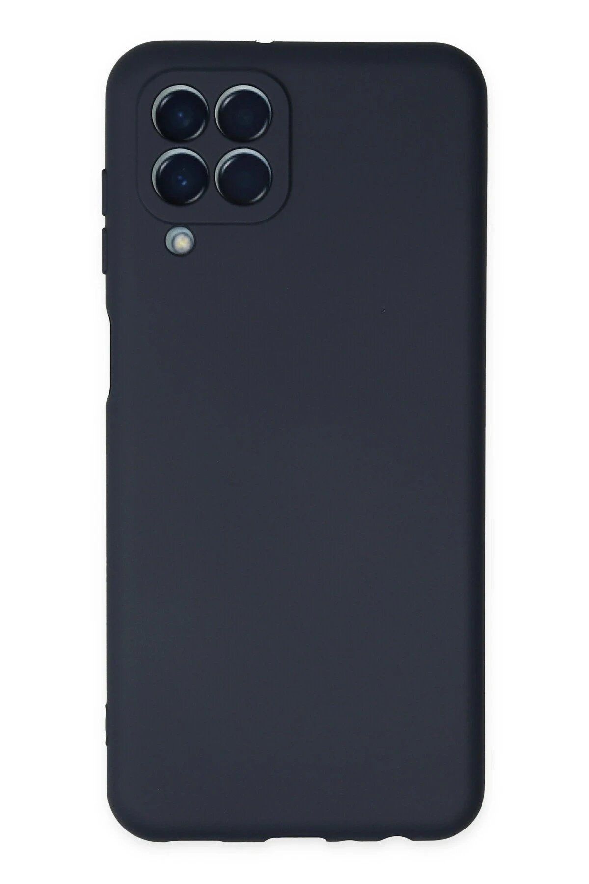 CepteToptan Newface Samsung Galaxy M33 Kılıf Nano içi Kadife Silikon - Lacivert