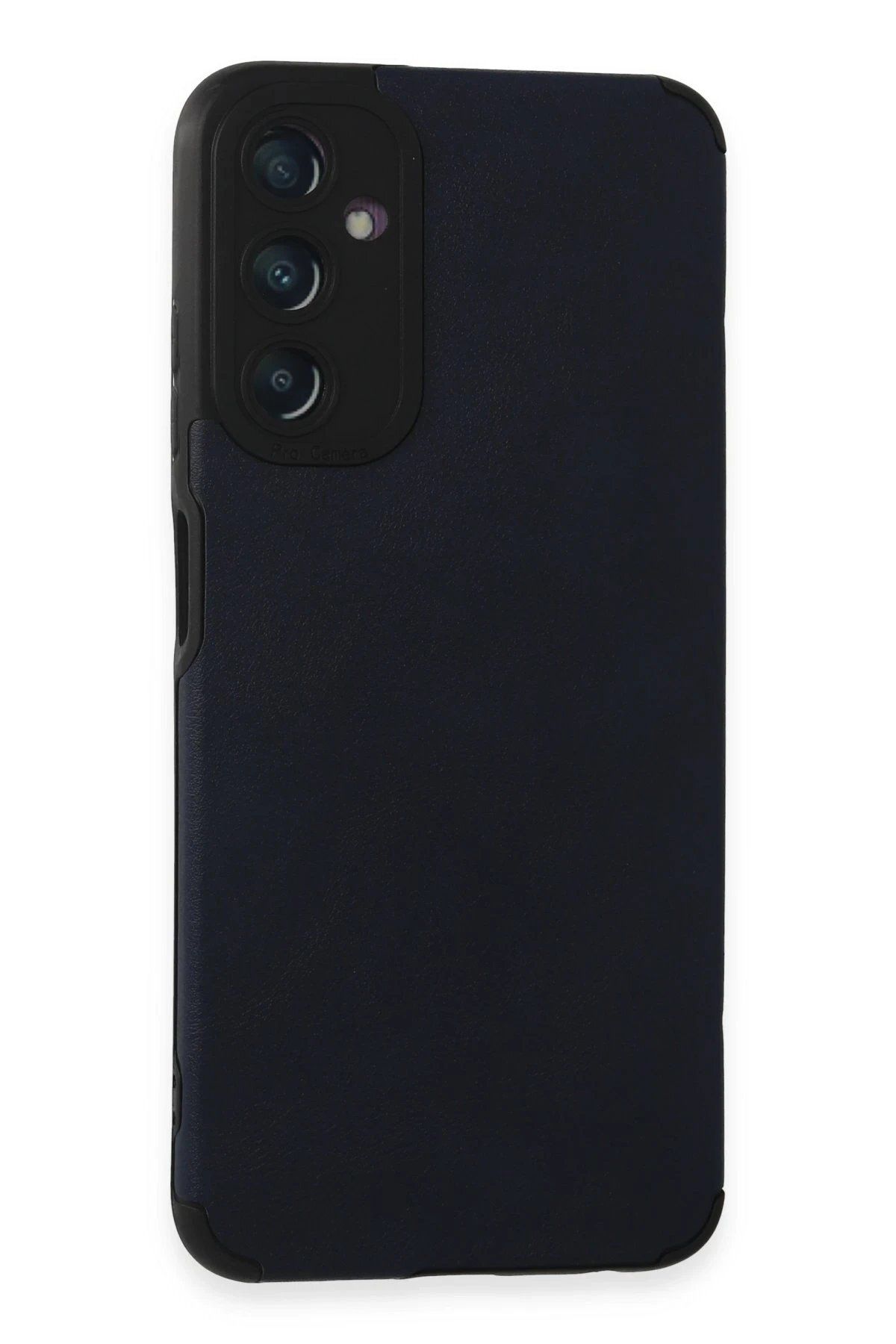 ENEFENDİ Newface Samsung Galaxy A05S Kılıf Loop Deri Silikon - Lacivert