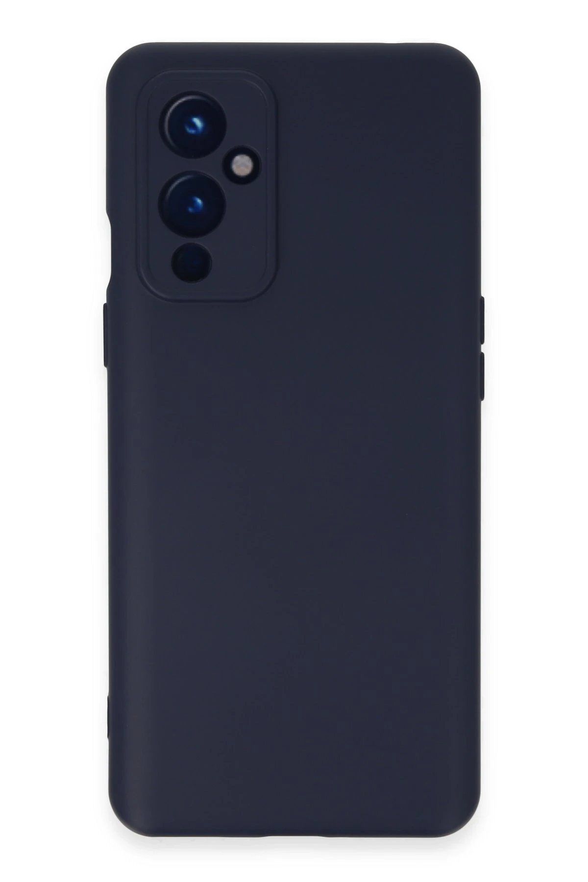 CepteToptan Newface One Plus 9 Kılıf Nano içi Kadife Silikon - Lacivert