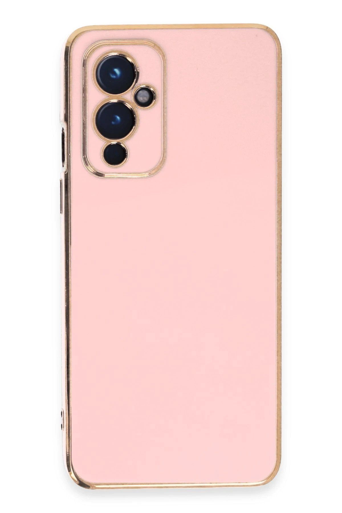 CepteToptan Newface One Plus 9 Kılıf Volet Silikon - Pembe