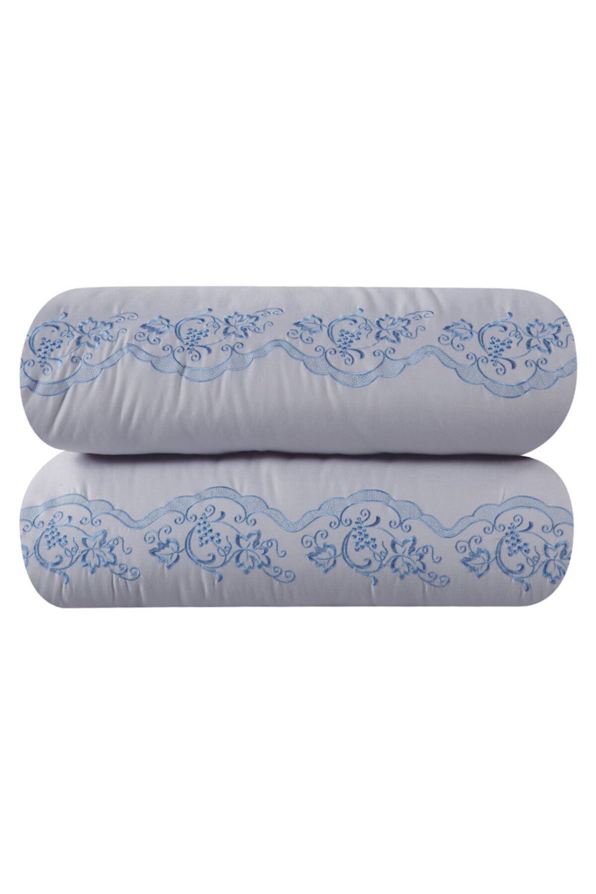 HOURS-Horse Macrofiber Comforter Set, 4 Pieces, Double-Sided, Embroidered with a Classy Pattern, Cornelia-008 3