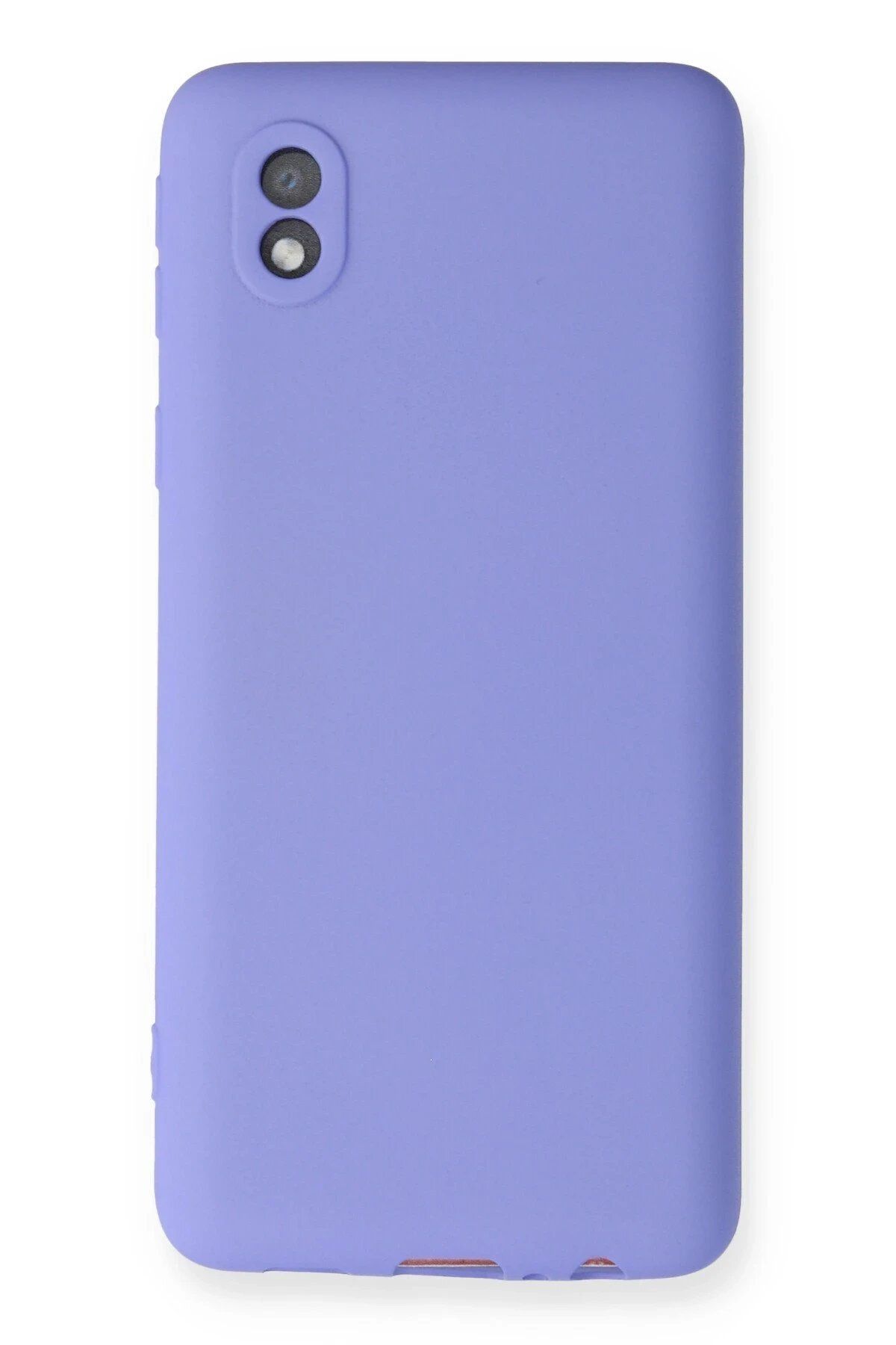 CepteToptan Newface Samsung Galaxy A01 Core Kılıf First Silikon - Lila