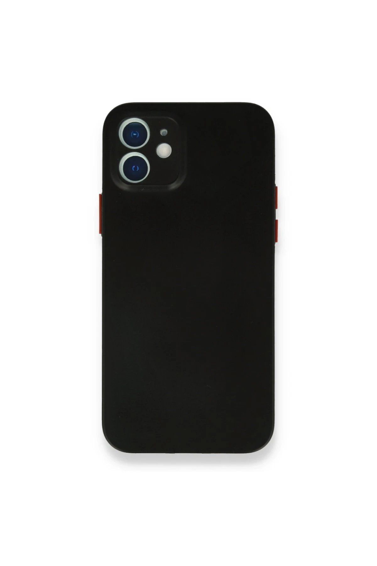 CepteToptan Newface iPhone 12 Mini Kılıf PP Ultra İnce Kapak - Siyah