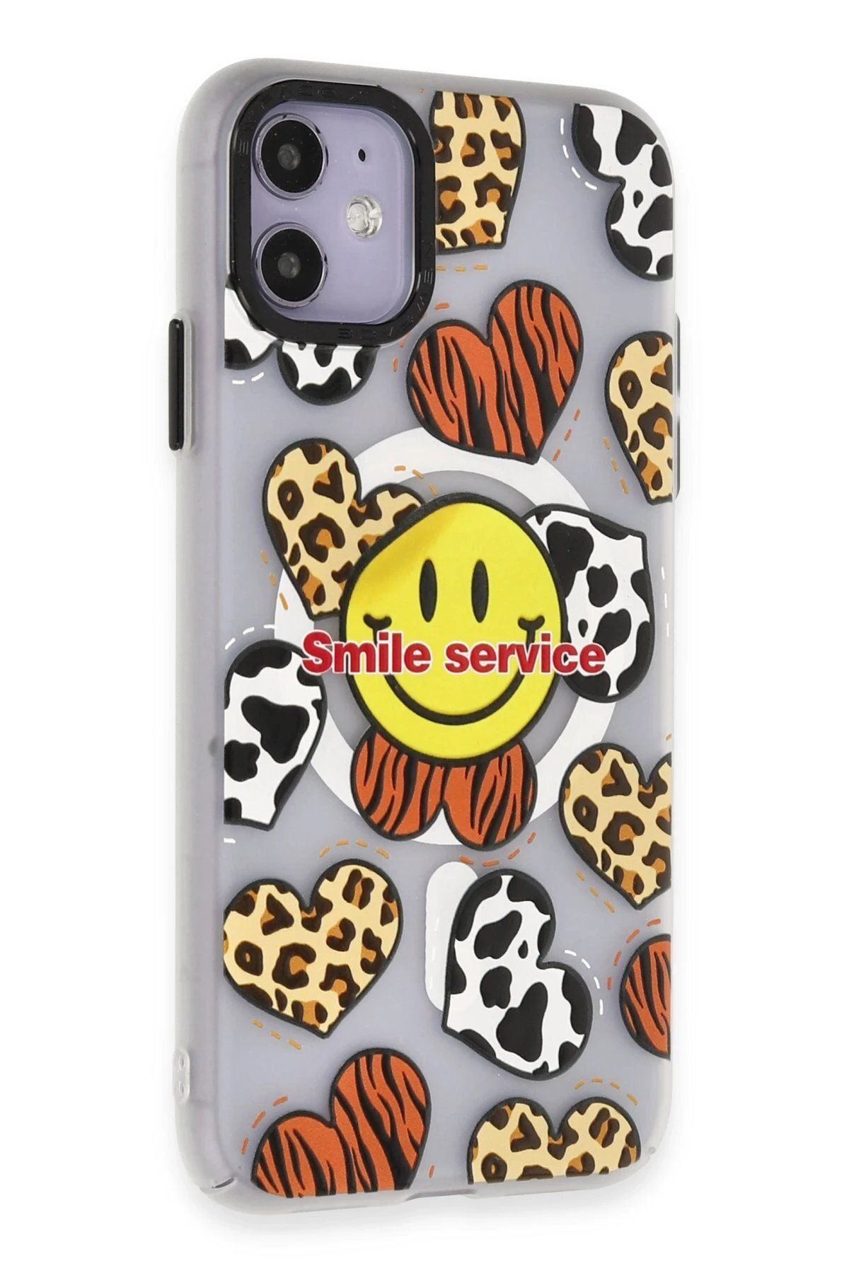 Balesso Newface Iphone 12 Kılıf Apollo Magneticsafe Desenli Kapak - Apollo Şeffaf - 2