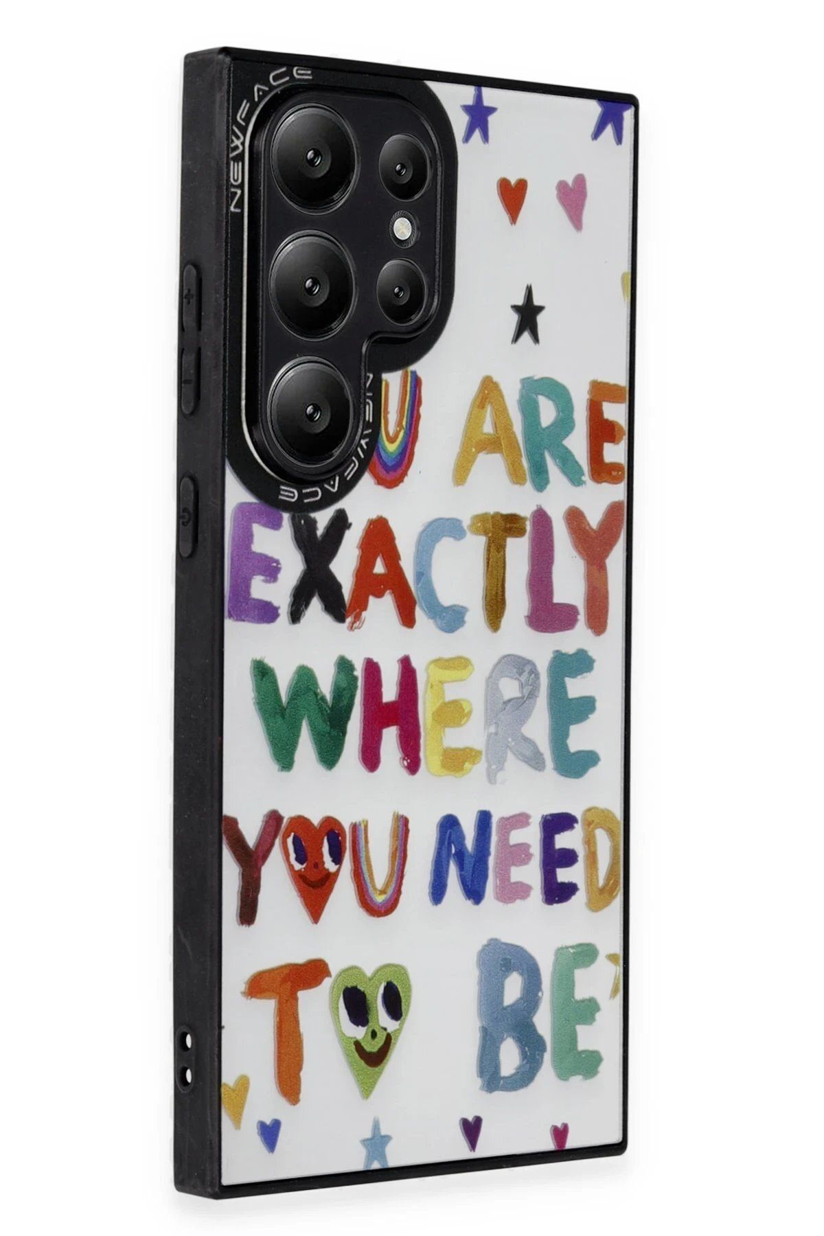 ENEFENDİ Newface Samsung Galaxy S23 Ultra Kılıf Mirror Desenli Kapak - Mirror - 10