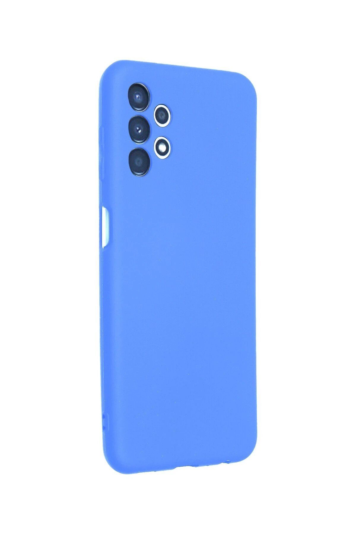 CepteToptan Newface Samsung Galaxy A13 4G Kılıf First Silikon - Mavi
