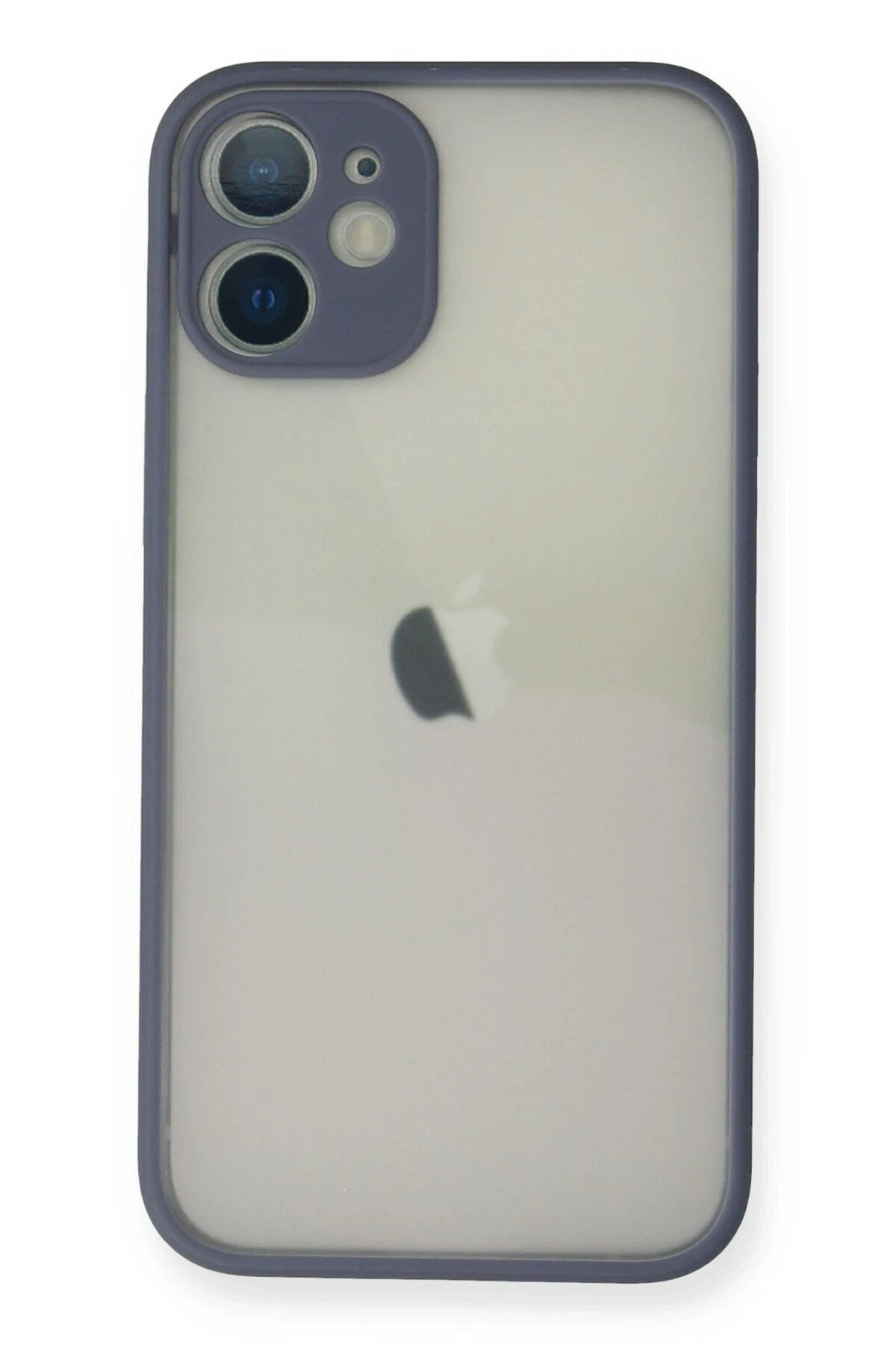 ENEFENDİ Newface iPhone 11 Pro Max Kılıf Montreal Silikon Kapak - Gri