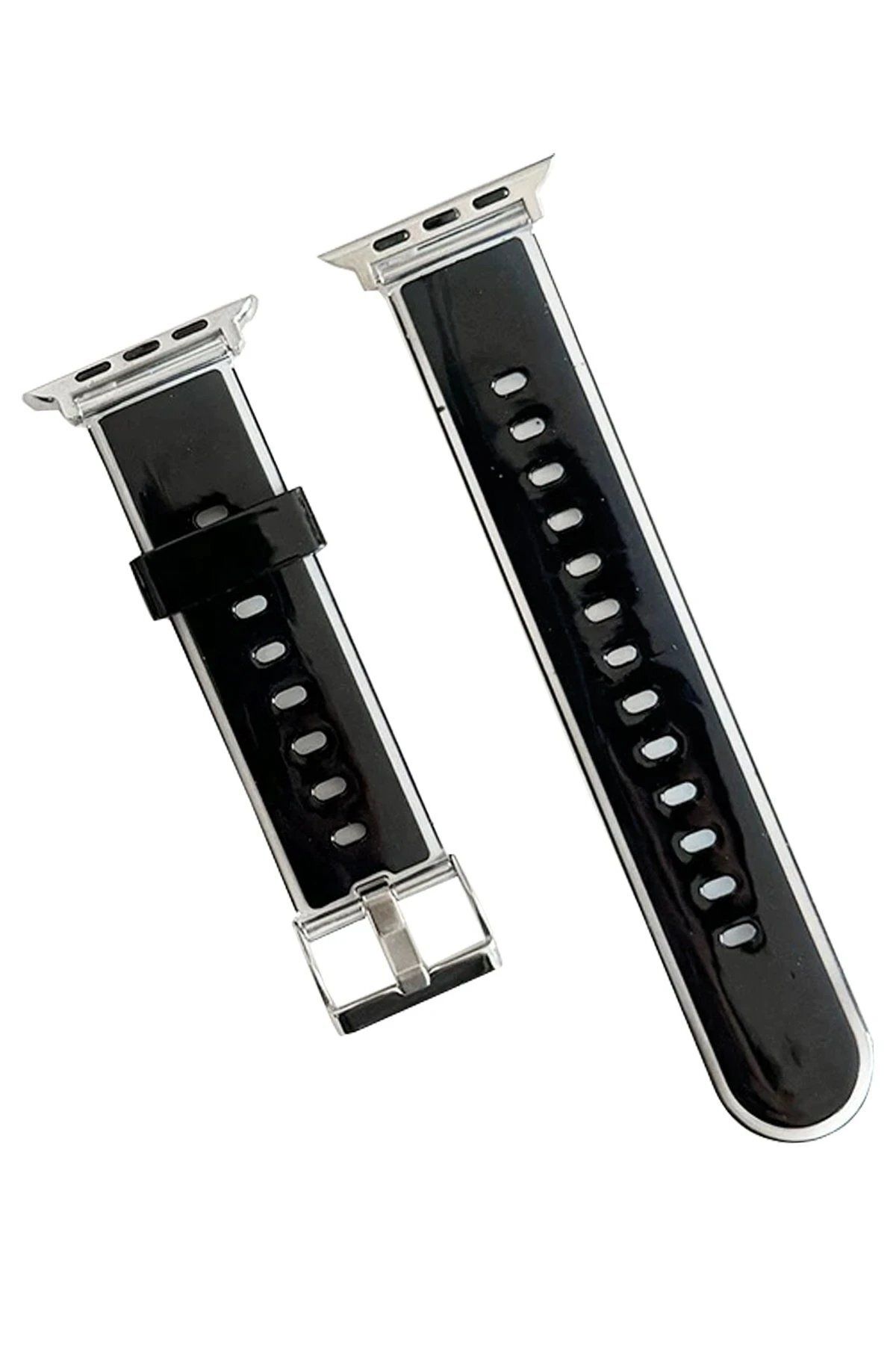 CepteToptan Movenchy Watch 45mm Jelly Silikon Kordon - Siyah