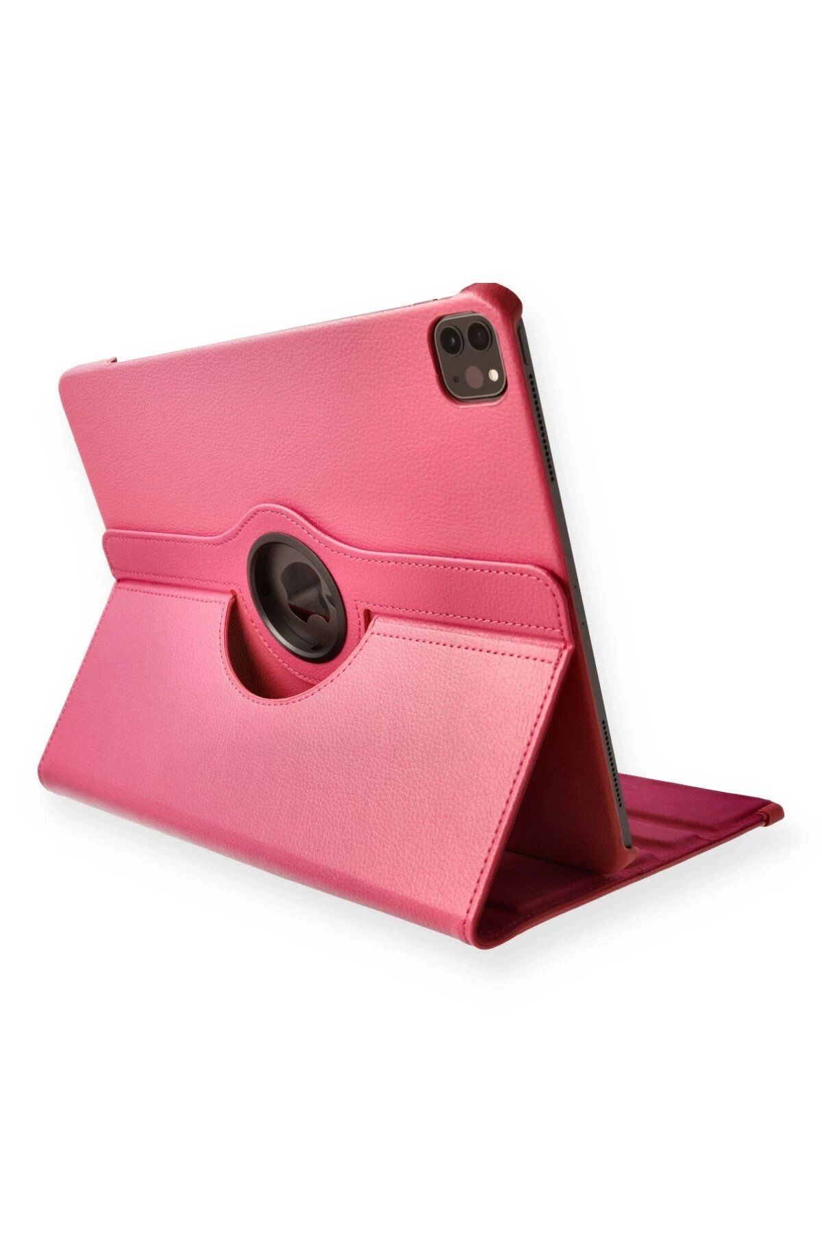 CepteToptan Newface iPad Pro 11 (2020) Kılıf 360 Tablet Deri Kılıf - Pembe