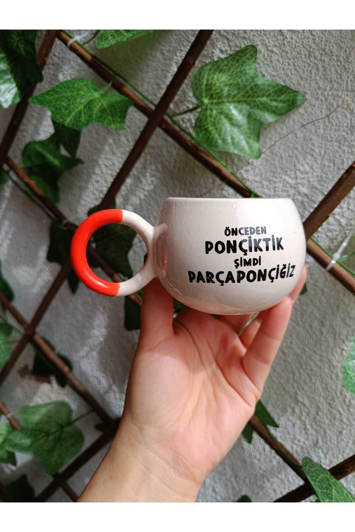 Fallinlove Önceden Ponçiktik Mottolu Balon Kupa