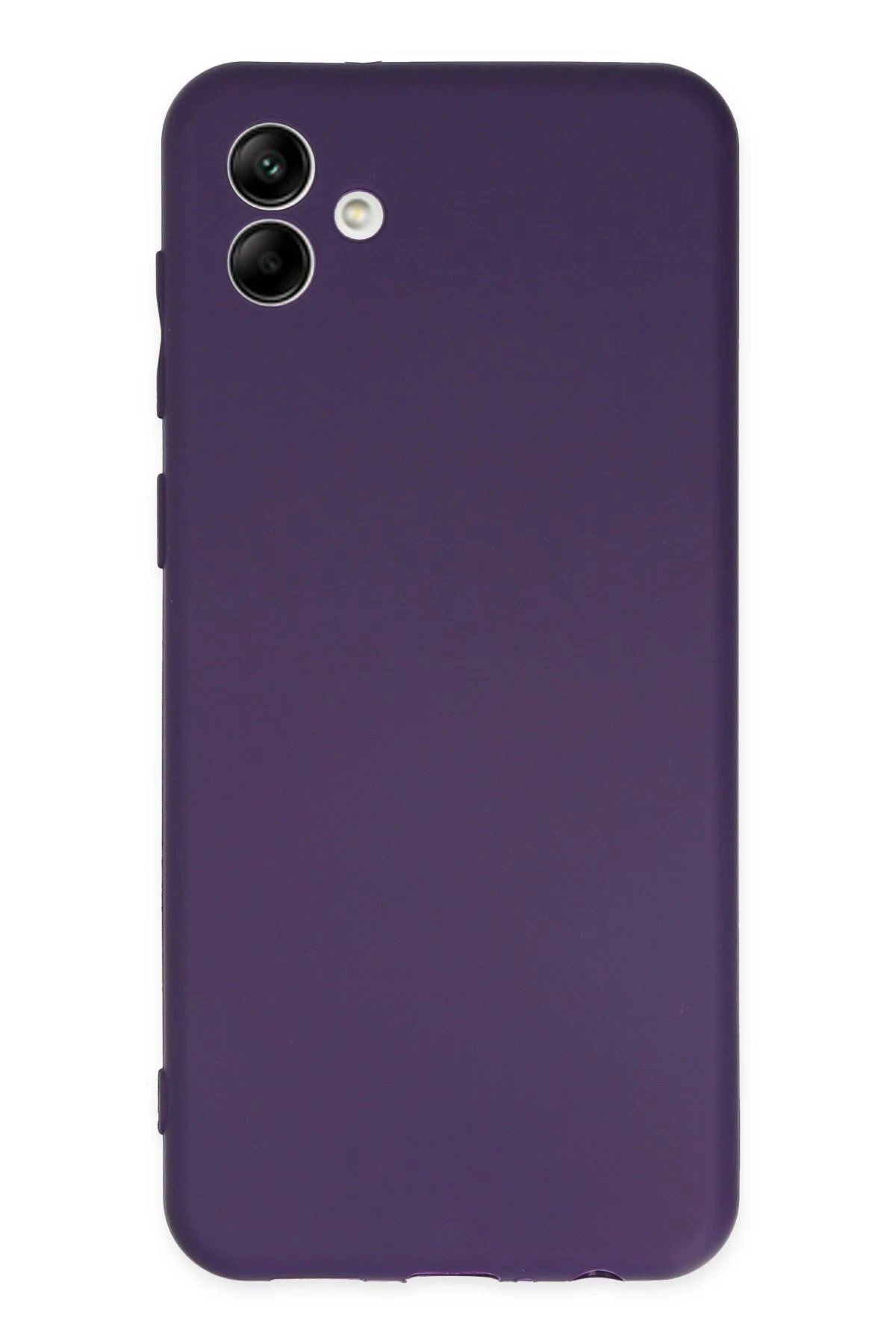 CepteToptan Newface Samsung Galaxy A04 Kılıf First Silikon - Mor