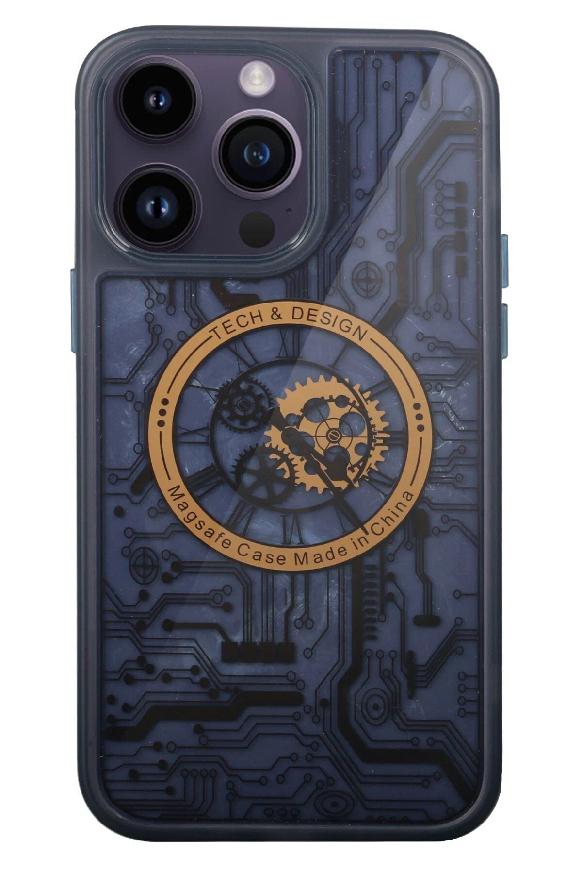 CepteToptan Newface iPhone 13 Pro Kılıf Magic Magneticsafe Silikon - Siyah