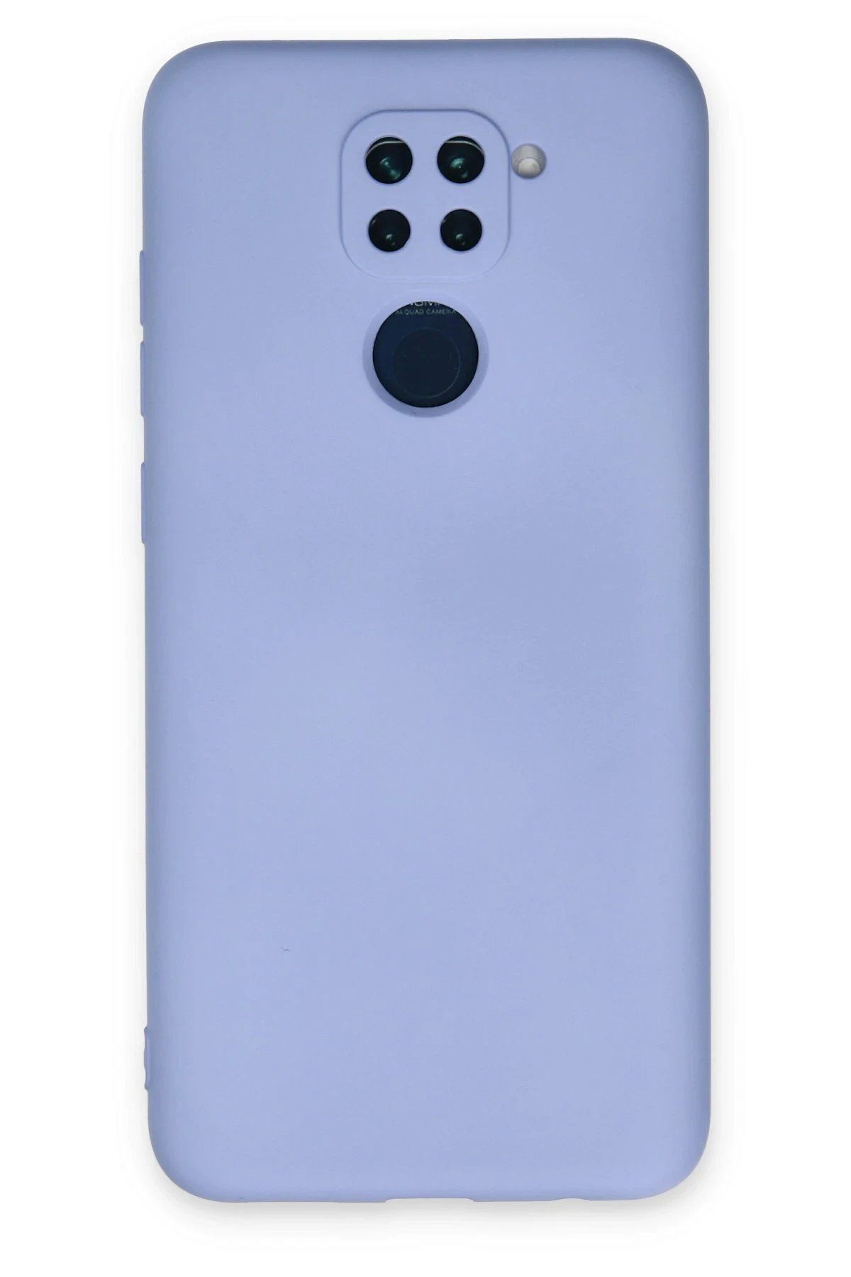 CepteToptan Newface Xiaomi Redmi Note 9 Kılıf Nano içi Kadife Silikon - Lila