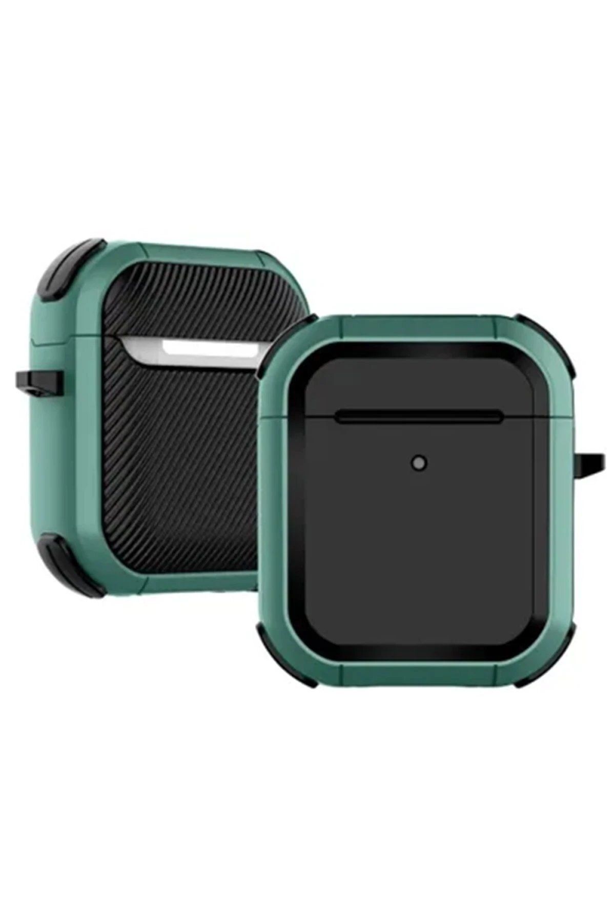 CepteToptan Newface Airpods 2 (2.nesil) Tank Kılıf - Yeşil