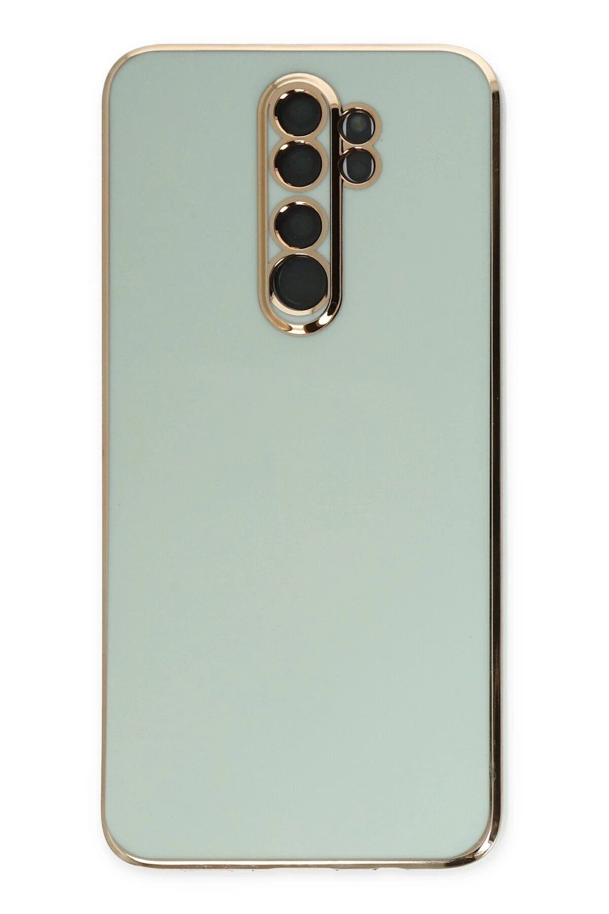 CepteToptan Newface Xiaomi Redmi Note 8 Pro Kılıf Volet Silikon - Açık Yeşil