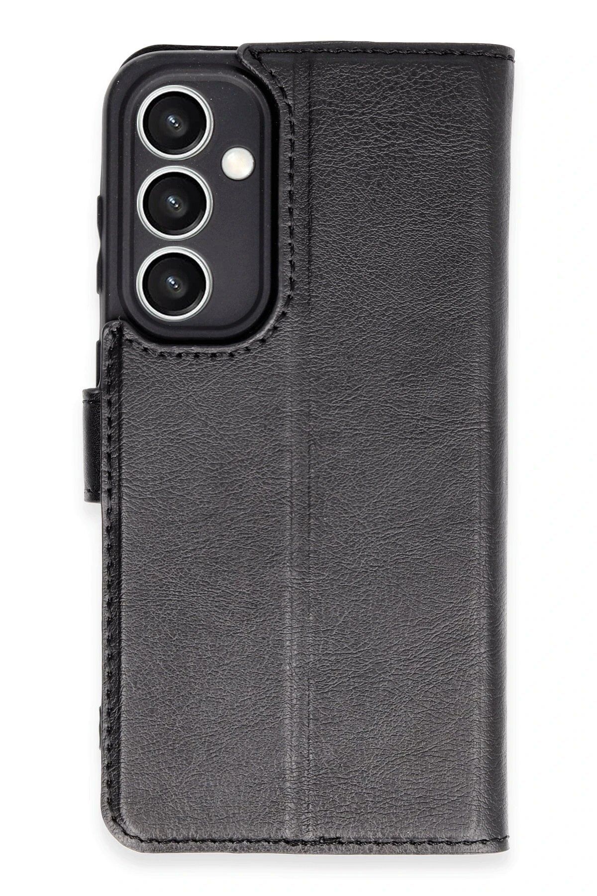 CepteToptan Newface Samsung Galaxy S23 FE Kılıf Trend S Plus Kapaklı Kılıf - Siyah