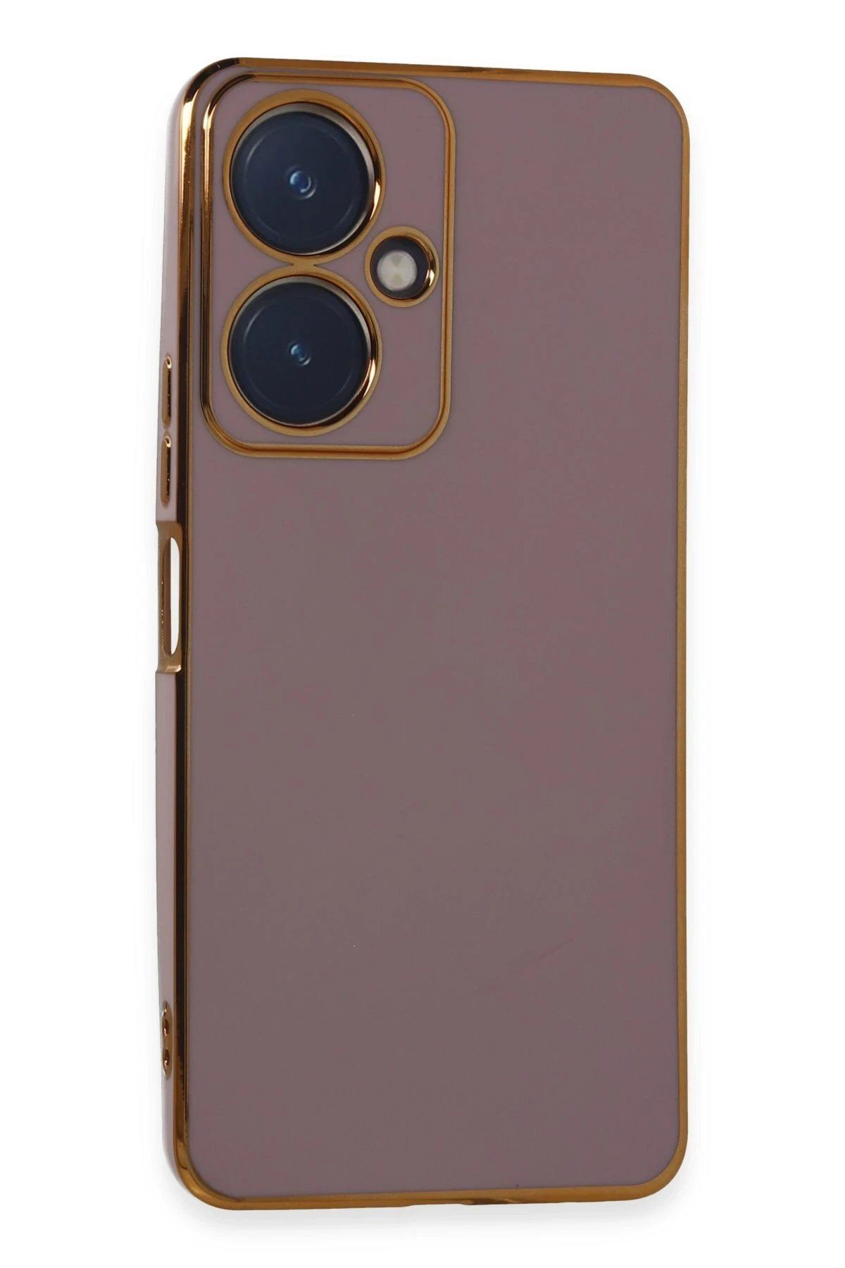 Balesso Newface Vivo Y27 Kılıf Volet Silikon - Mor