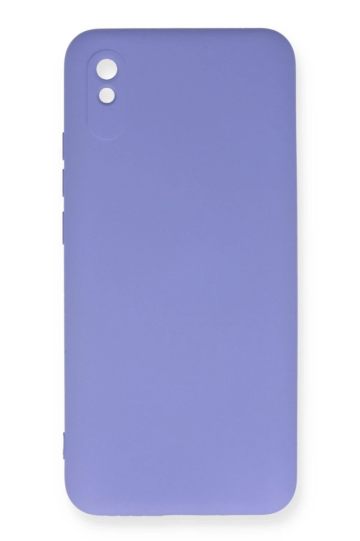 CepteToptan Newface Xiaomi Redmi 9A Kılıf Nano içi Kadife Silikon - Lila