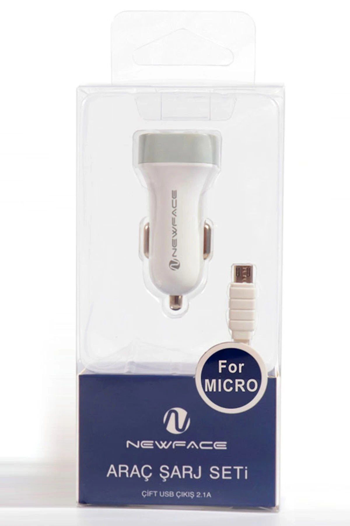 CepteToptan Newface C17 Micro USB 2.1A Araç Şarjı