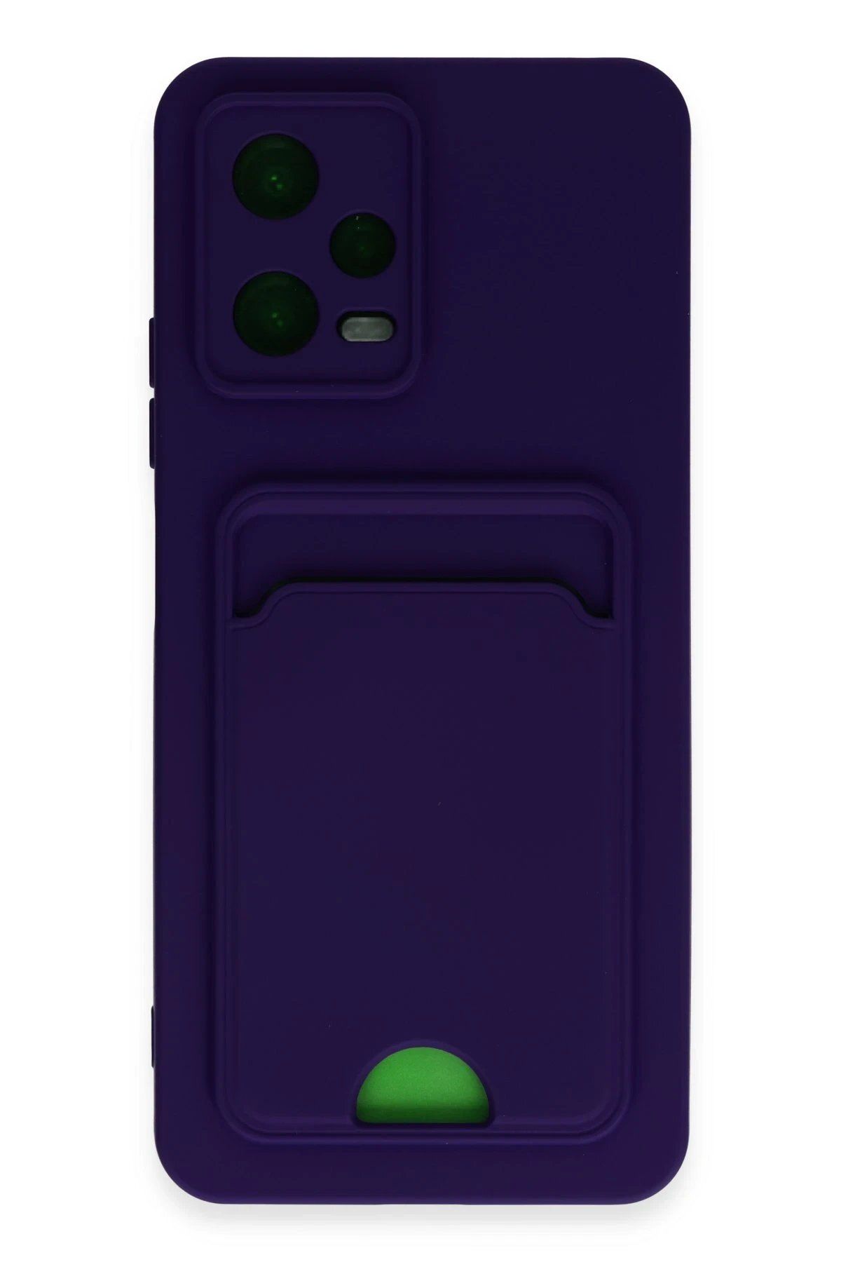 nerede bulurum Newface Xiaomi Poco X5 5G Kılıf Kelvin Kartvizitli Silikon - Derin Mor