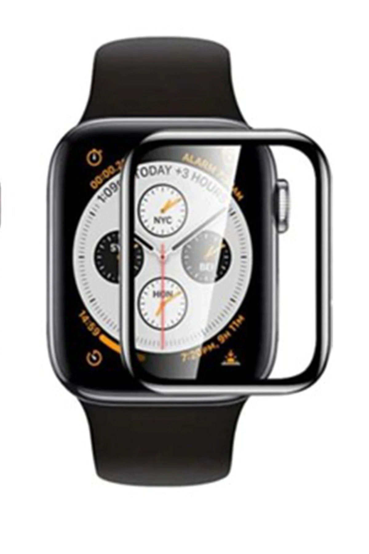 CepteToptan Newface Watch 6 43mm Polymer Nano Ekran Koruyucu - Şeffaf