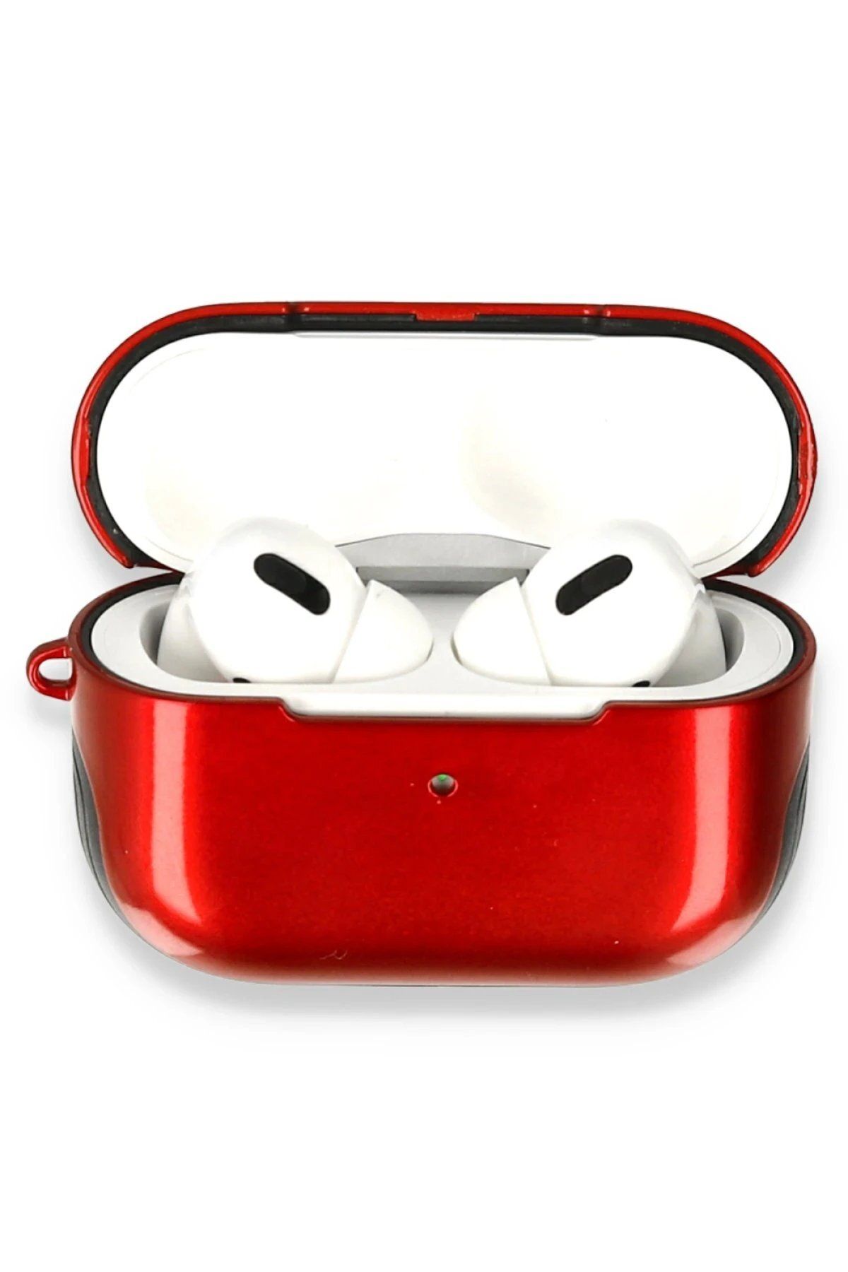 ENEFENDİ Newface Airpods Pro (1.nesil) 3in1 Kılıf - Kırmızı