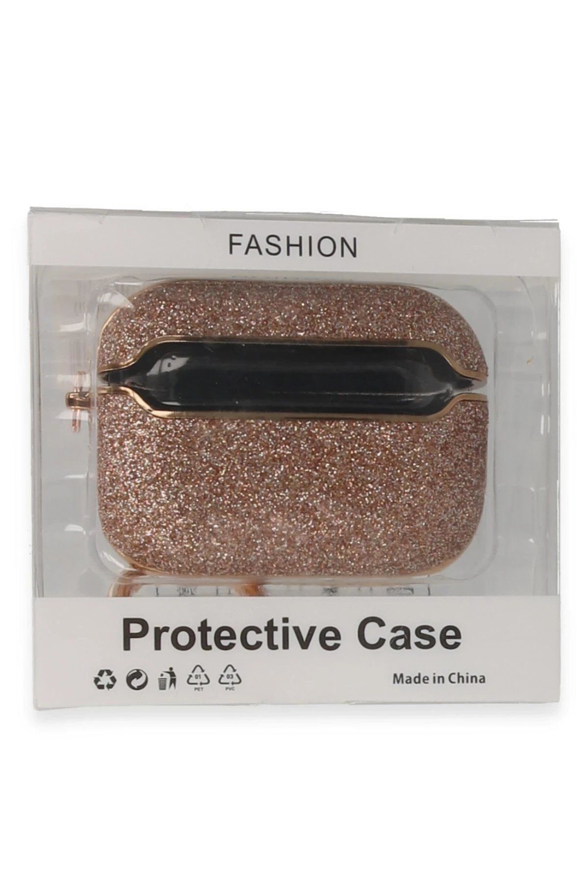 CepteToptan Newface Airpods 3 (3.nesil) Spell Simli Kılıf - Rose Gold