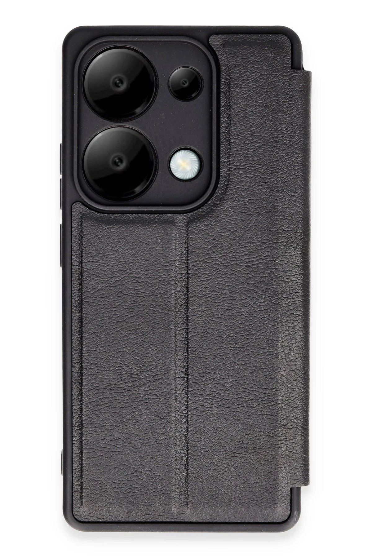 CepteToptan Newface Xiaomi Redmi Note 13 Pro 5G Kılıf Flip Cover - Siyah