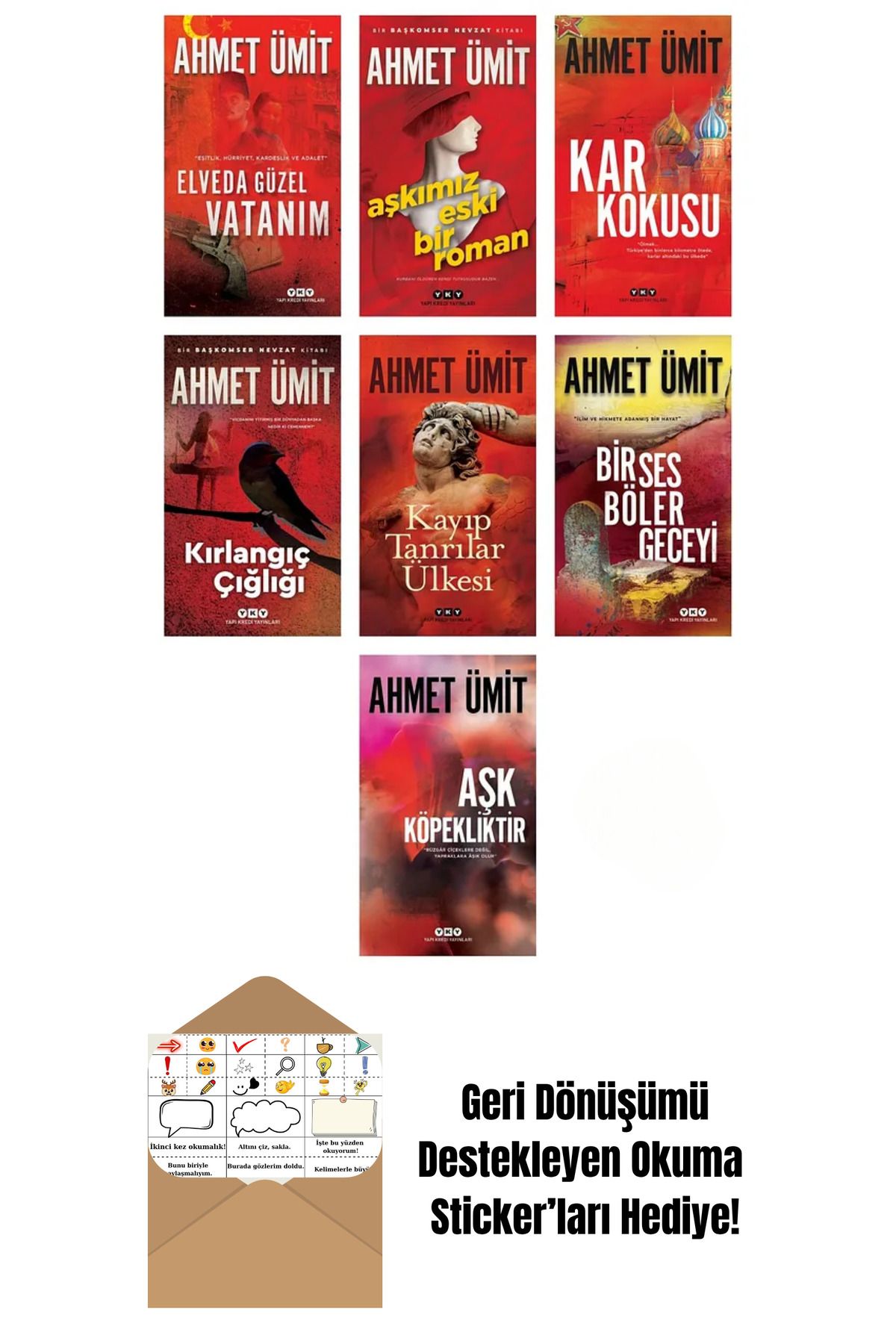 Yapı Kredi Yayınları Amin Maalouf Seti + Okuma Sticker'ları