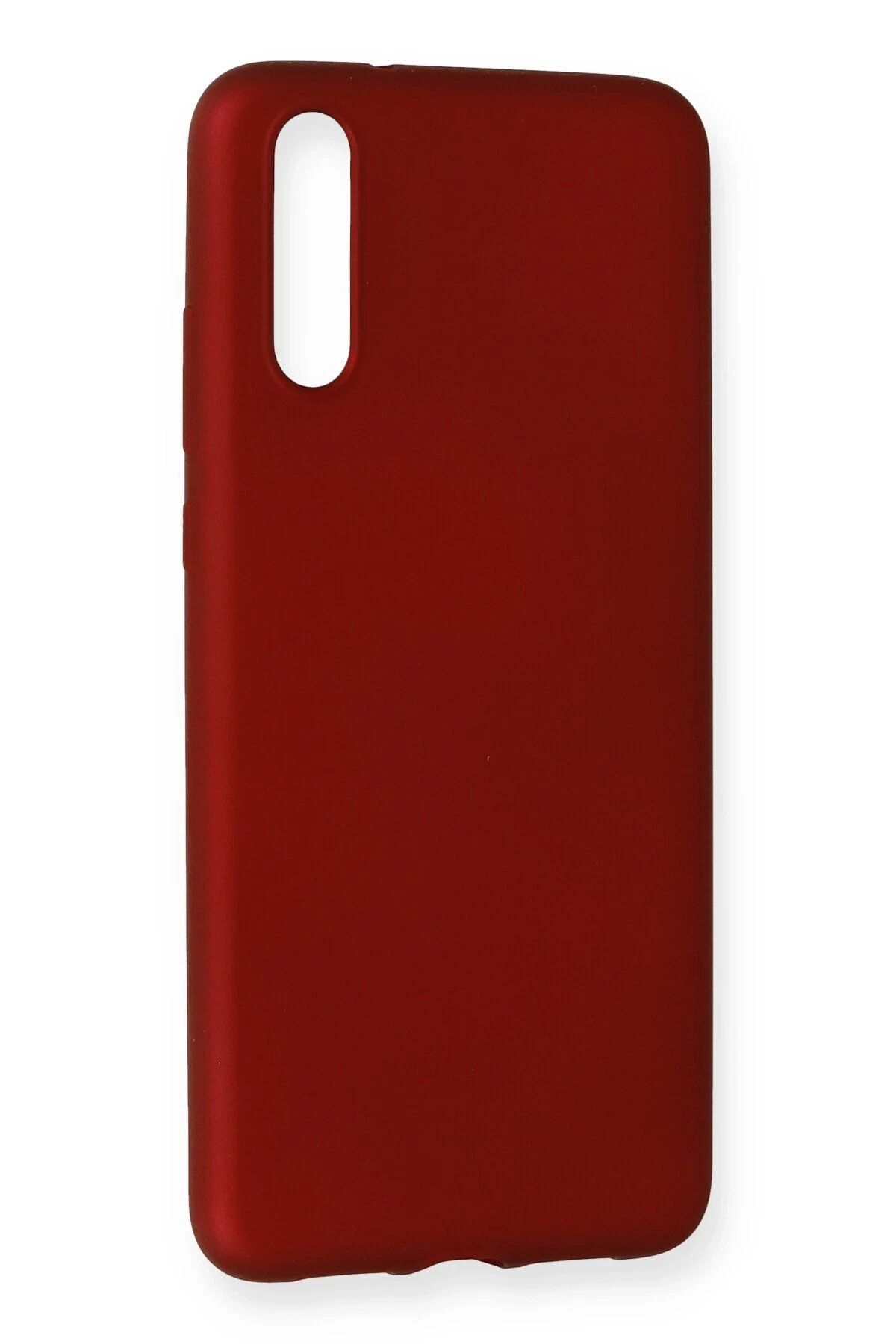 CepteToptan Newface Huawei P20 Kılıf First Silikon - Bordo