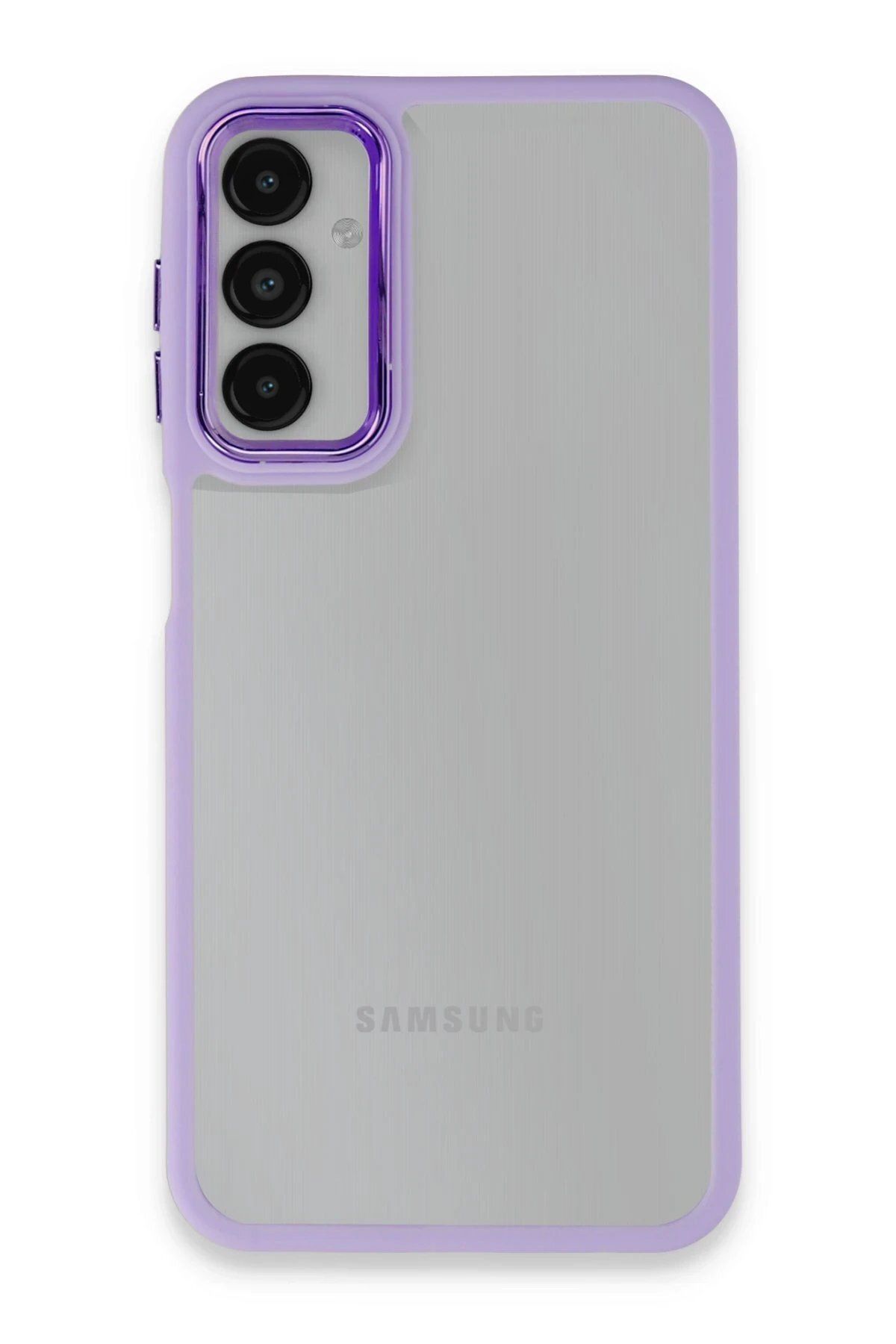 CepteToptan Newface Samsung Galaxy A14 4G Kılıf Dora Kapak - Lila