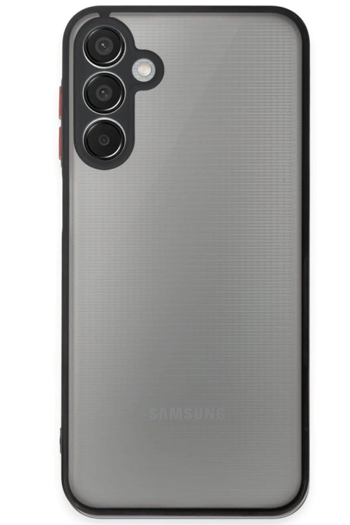 CepteToptan Newface Samsung Galaxy A16 5G Kılıf Montreal Silikon Kapak - Siyah