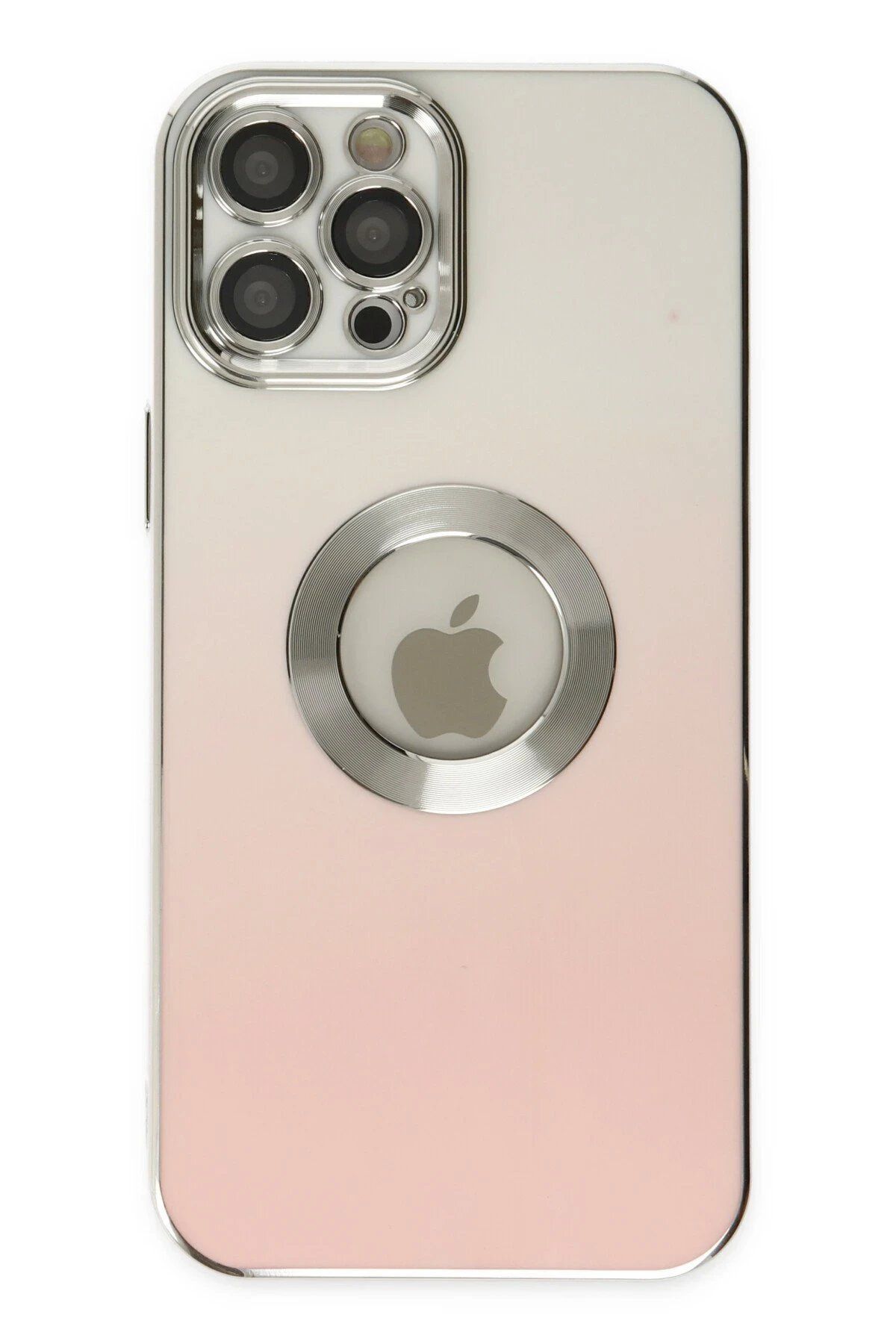 CepteToptan Newface iPhone 12 Pro Max Kılıf Best Silikon - Pembe