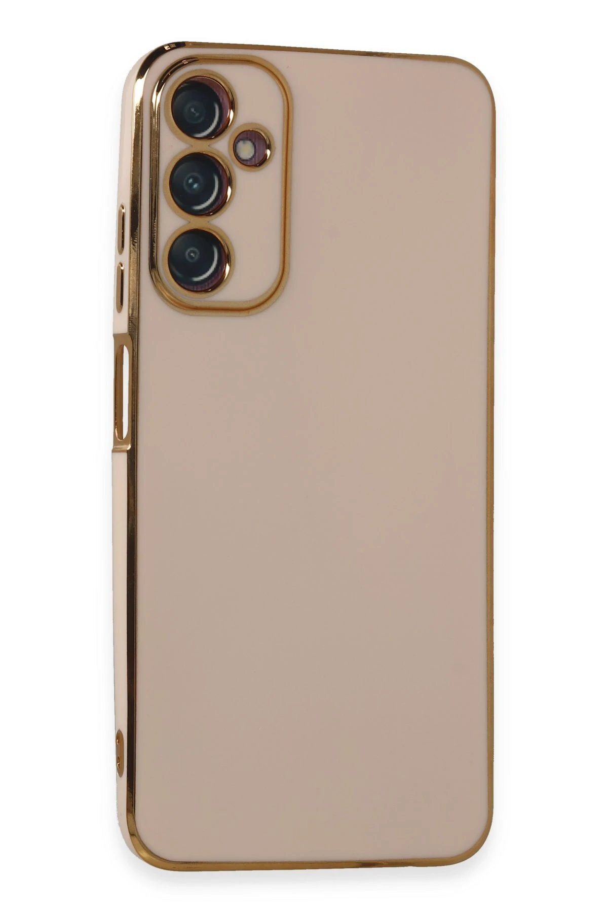 CepteToptan Newface Samsung Galaxy A05S Kılıf Volet Silikon - Pembe