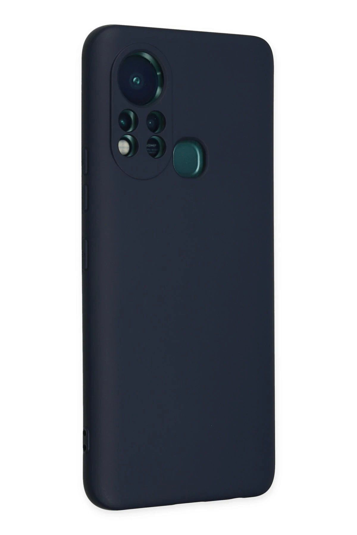 CepteToptan Newface İnfinix Hot 11s Kılıf Nano içi Kadife Silikon - Lacivert