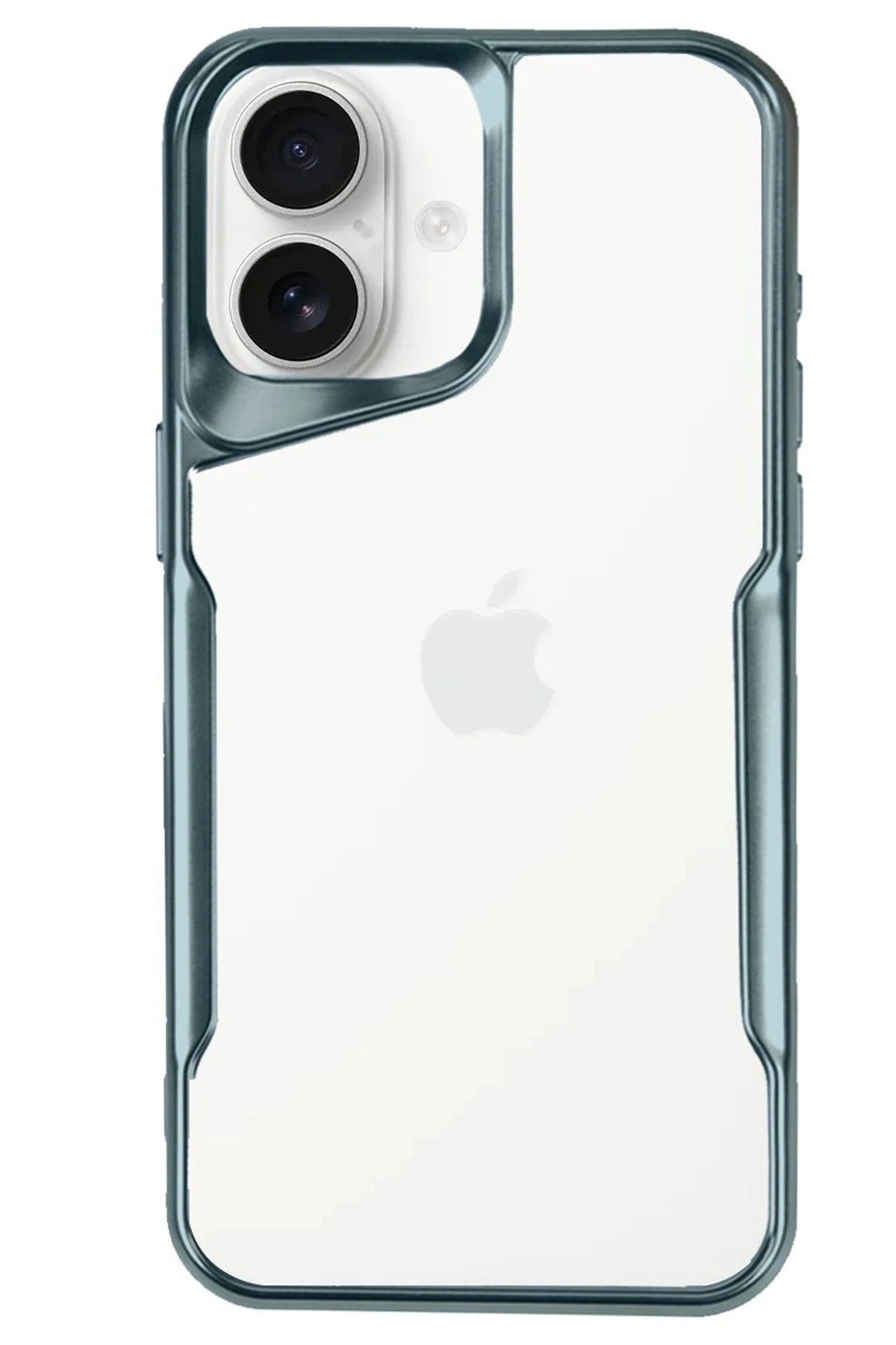 CepteToptan Newface iPhone 16 Kılıf Boyi Silikon Kapak - Turkuaz