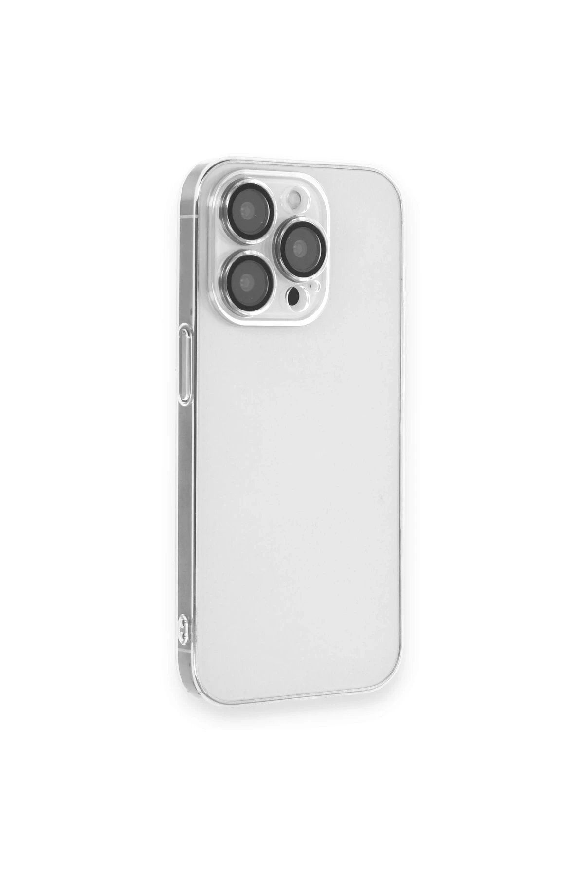 CepteToptan Newface iPhone 13 Pro Max Kılıf Armada Lensli Kapak - Şeffaf