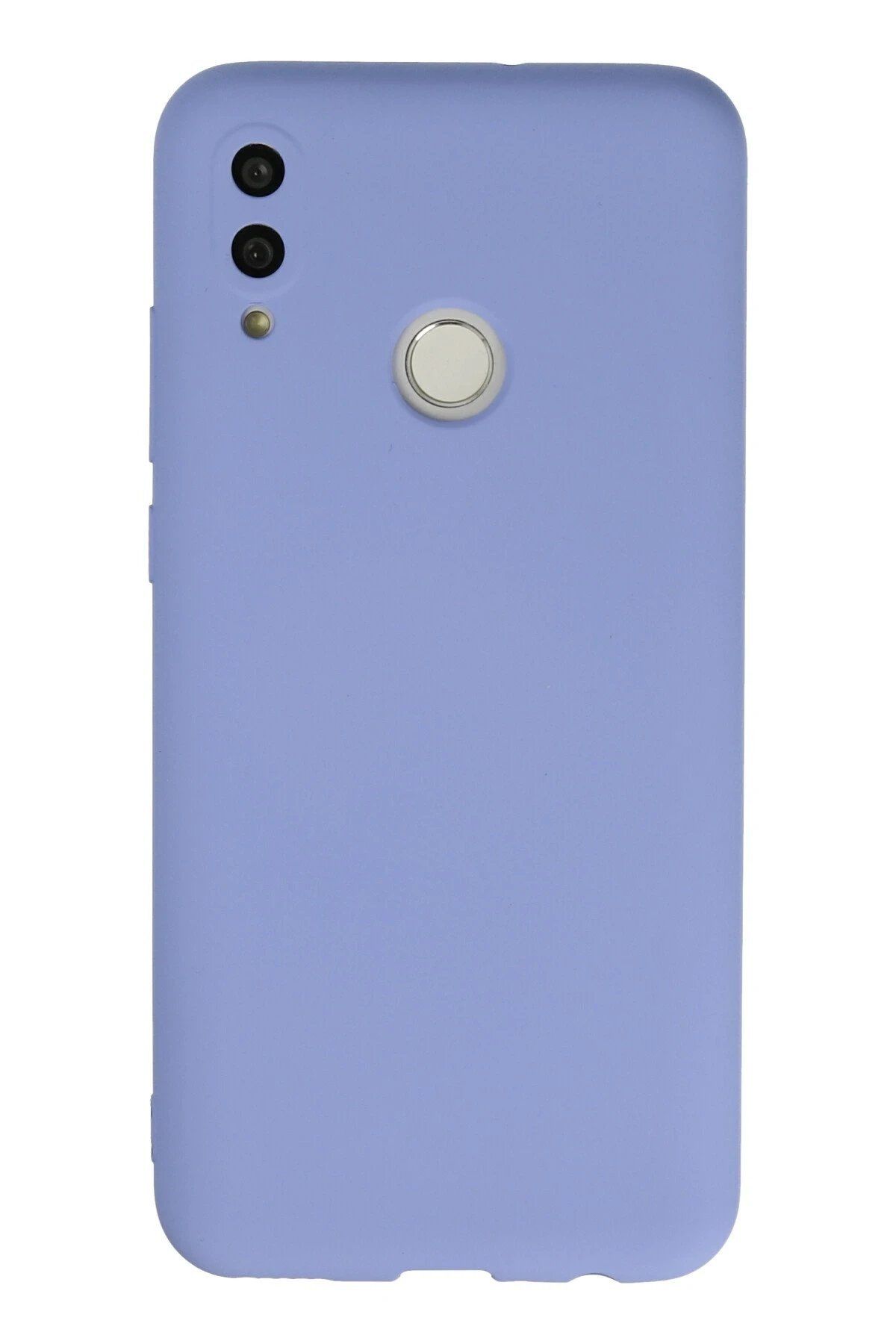 CepteToptan Newface Huawei P Smart 2019 Kılıf Nano içi Kadife Silikon - Lila