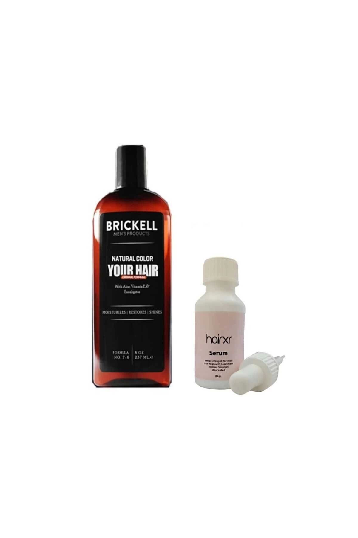 DENİZBİLİŞİM Saç Ve Sakal Üzerinde Etkili Beyazlık Giderici Renk Açıcı Şampuan & Hairxr Saç Bakım Serumu 30 Ml